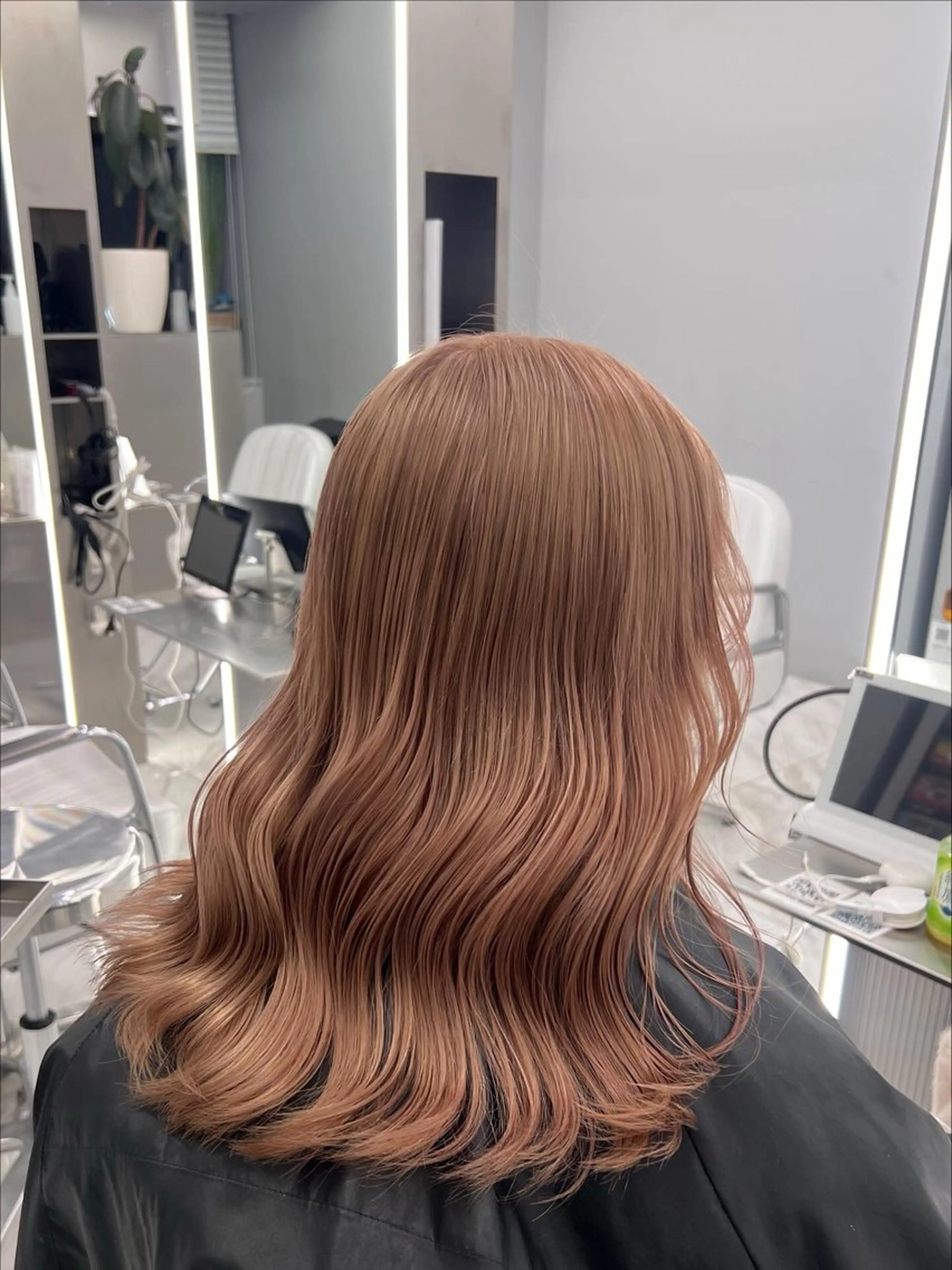 ミディアム カラー ヘアアレンジ ヘアカラー kayo/ブリーチ モデル募集中✨のヘアスタイル