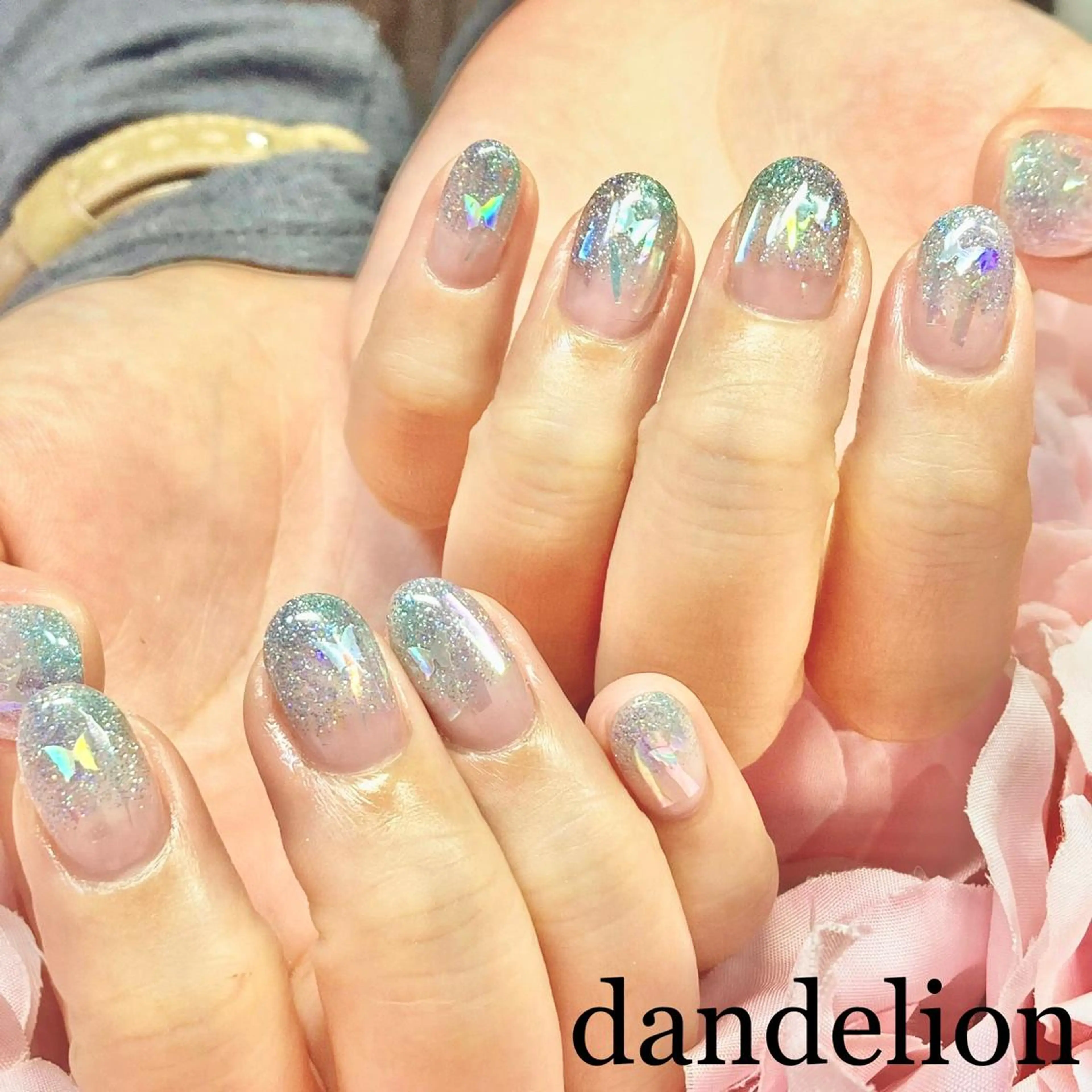 ネイル ハンドネイル ハンドケア dandelion ダンデライオンのネイルデザイン