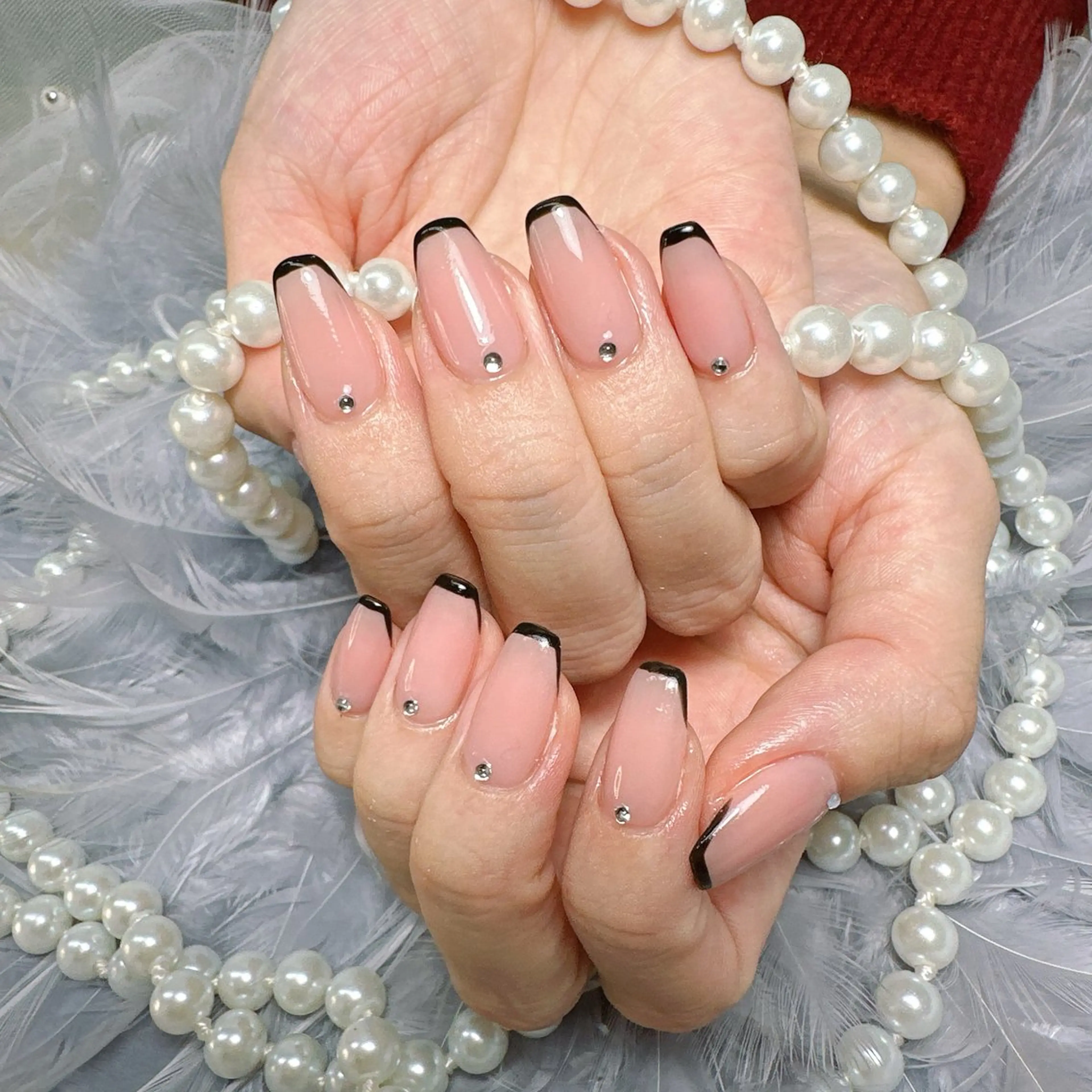 ネイル フレンチネイル ハンドネイル Pretty Nail Salonのネイルデザイン