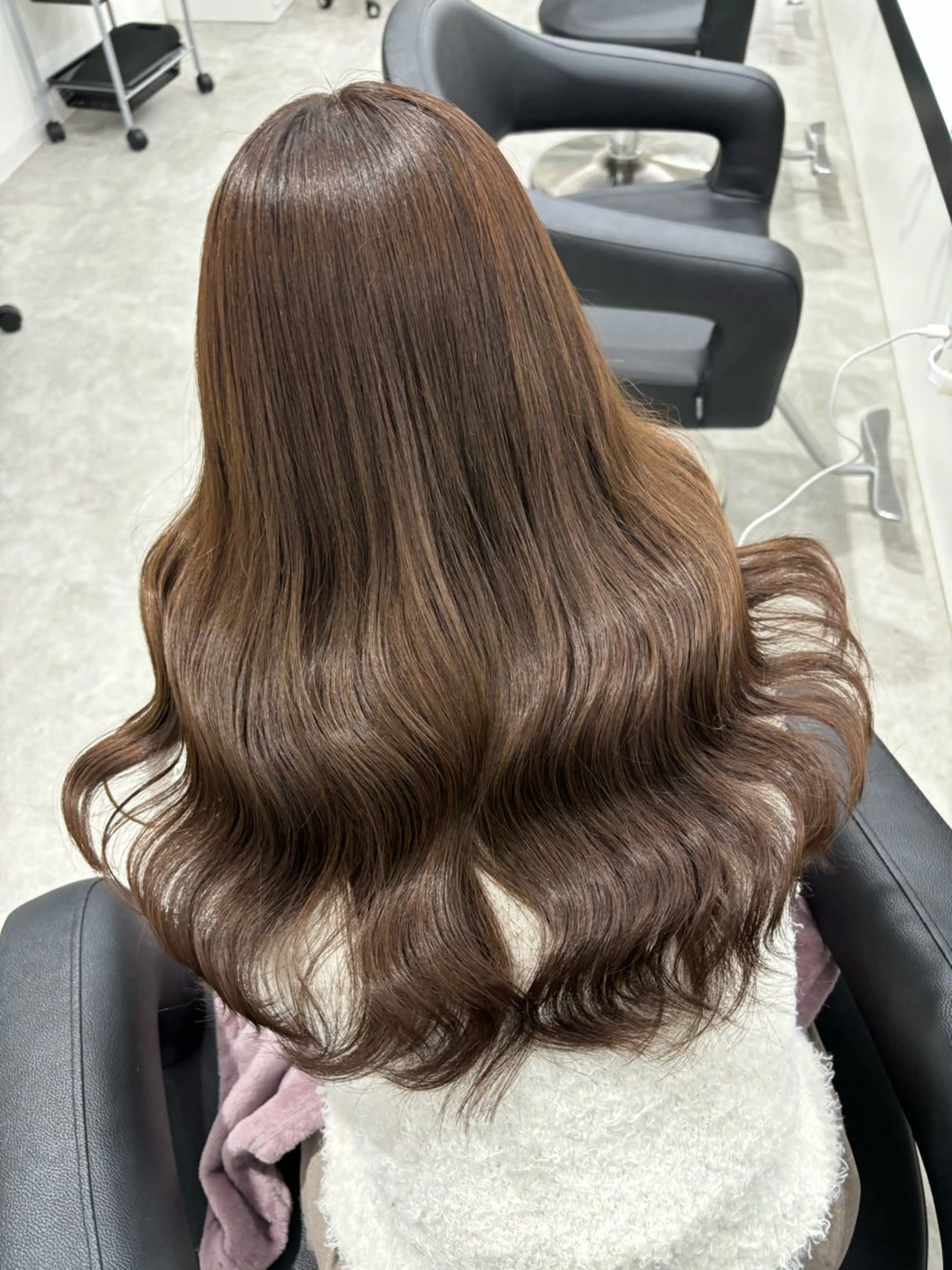 💕全ての女性の髪の毛を綺麗に💕髪質改善🌟✖️ワンカラー✖️高保湿トリートメント💕の写真