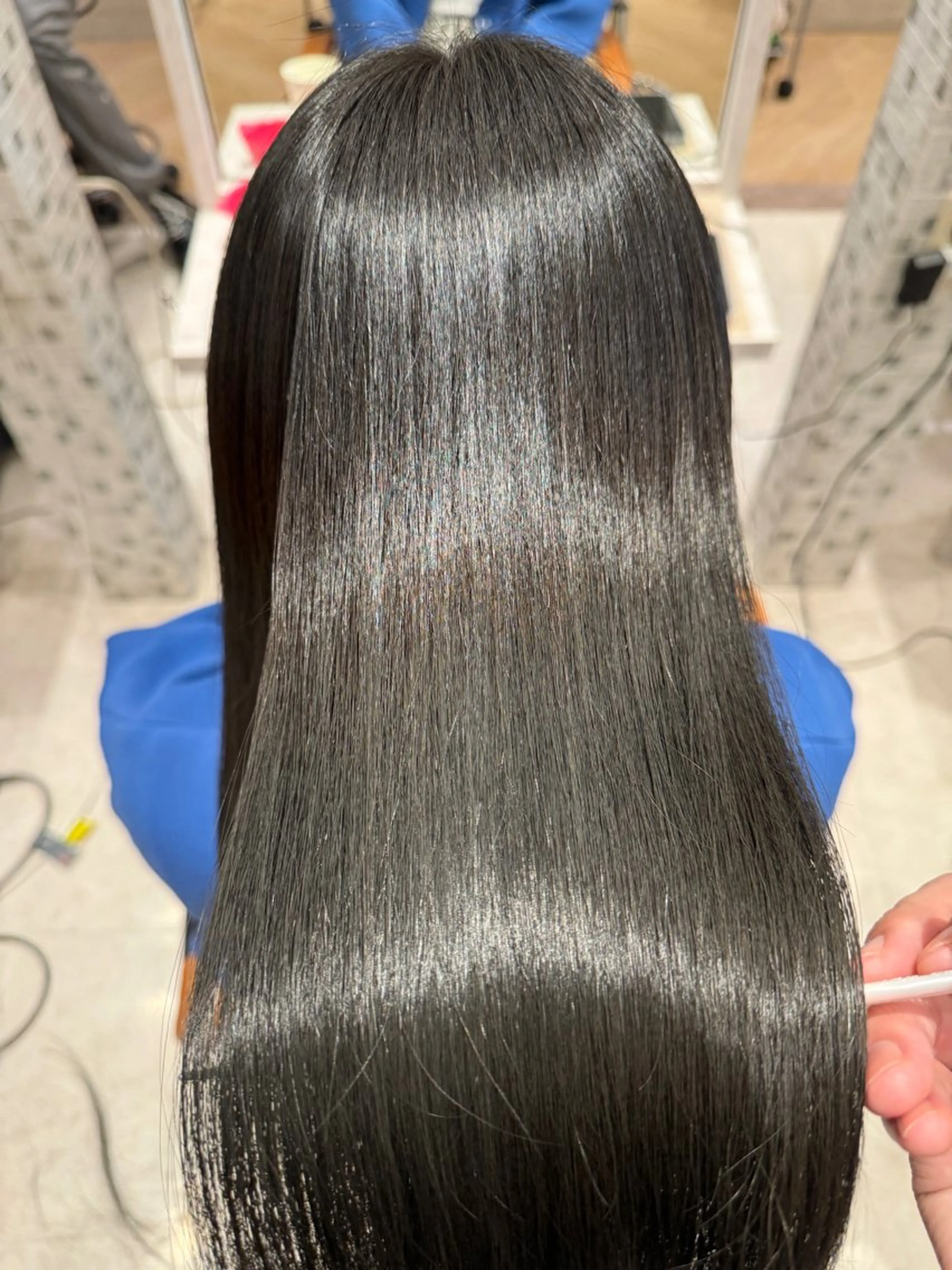 セミロング カット ヘアカラー トリートメント 💫艶髪💫 ✂︎佐久間俊生✂︎のヘアスタイル