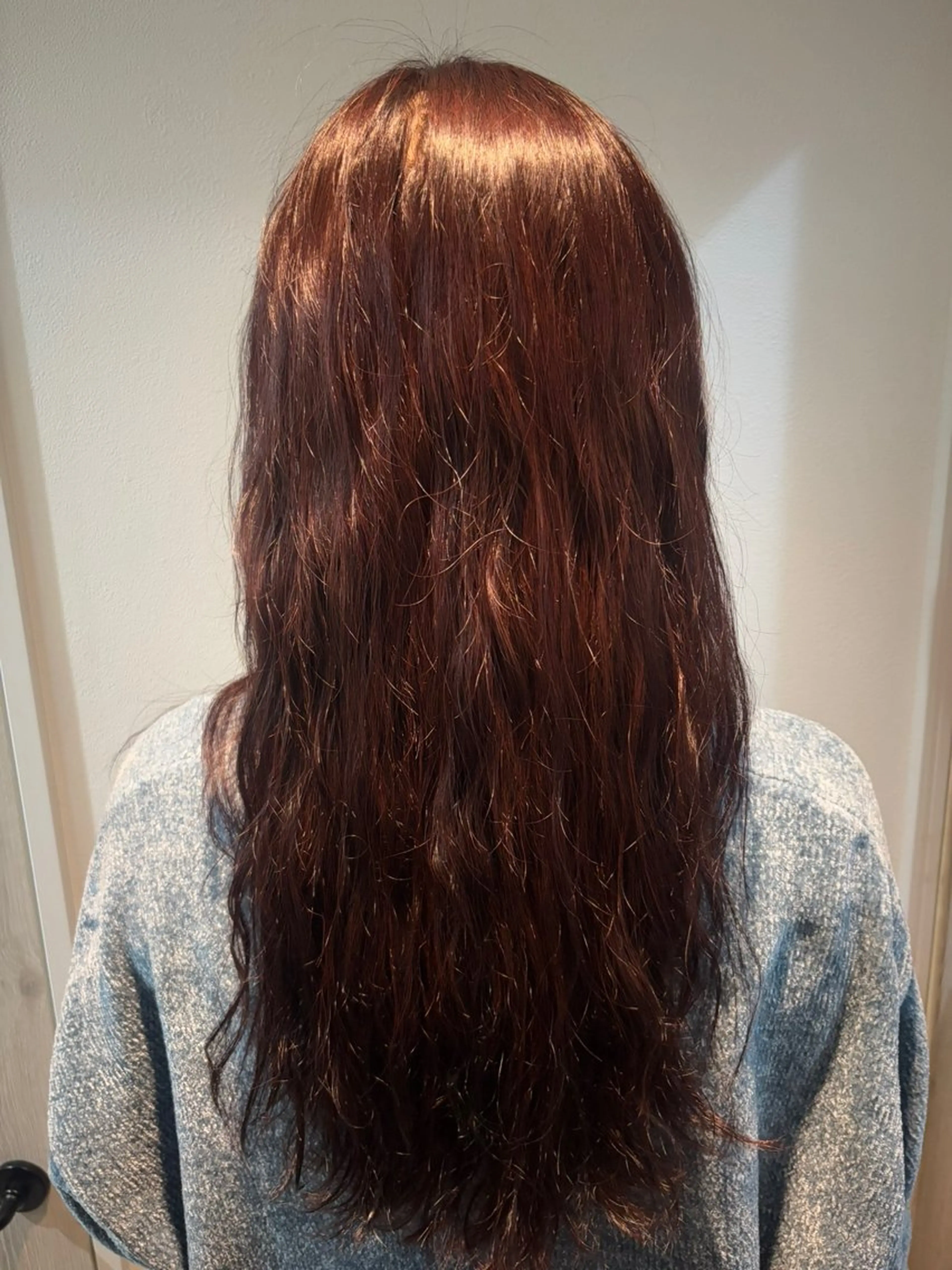 カラー ブラウンカラー レッドカラー 透明感カラー/艶髪 MOMOのヘアスタイル