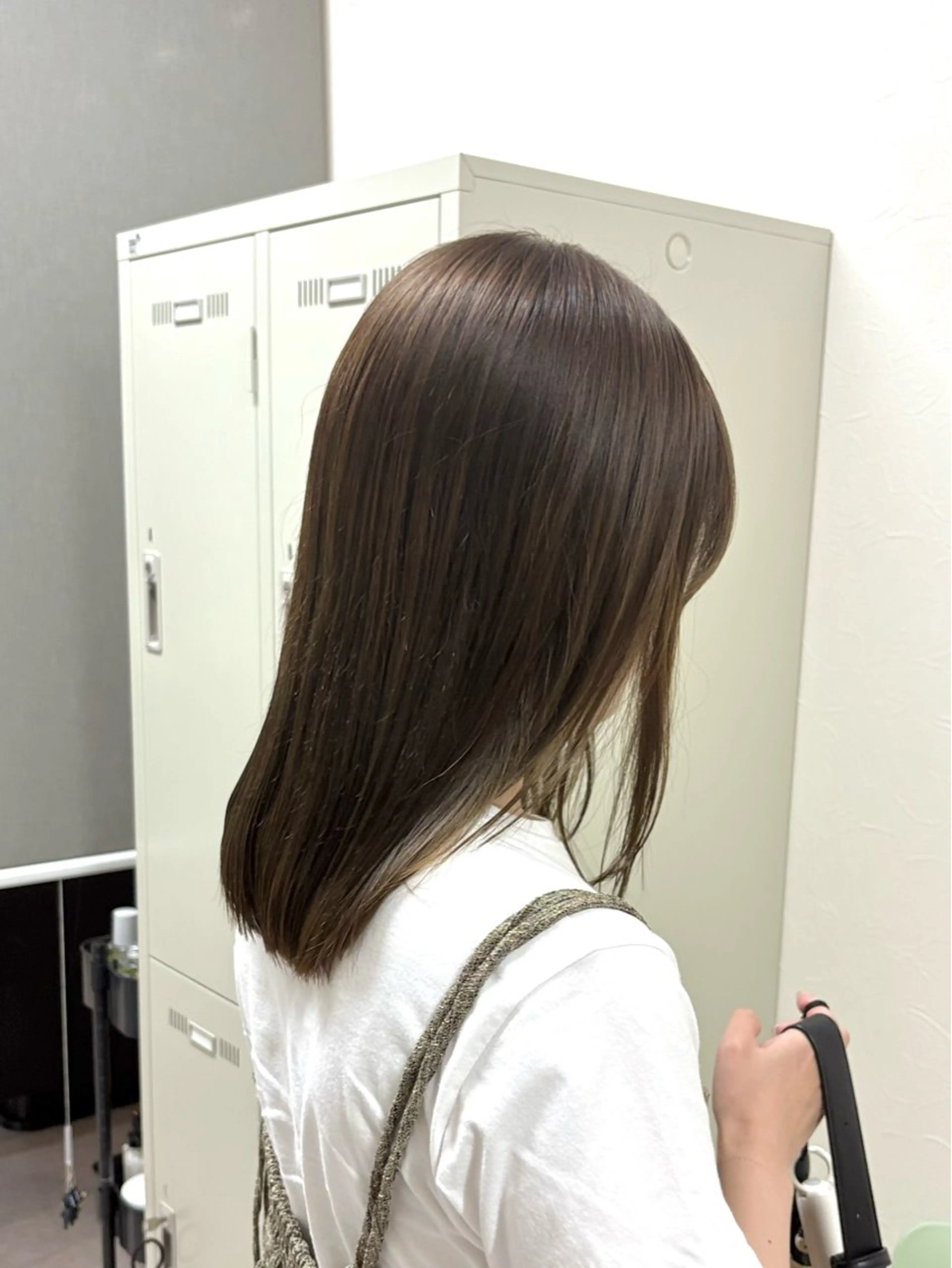 ミディアム カラー ベージュカラー オリーブベージュ 髪質改善 カット ヘアカラー トリートメント ハル🌸柔色/ ブリーチなし/艶髪のヘアスタイル