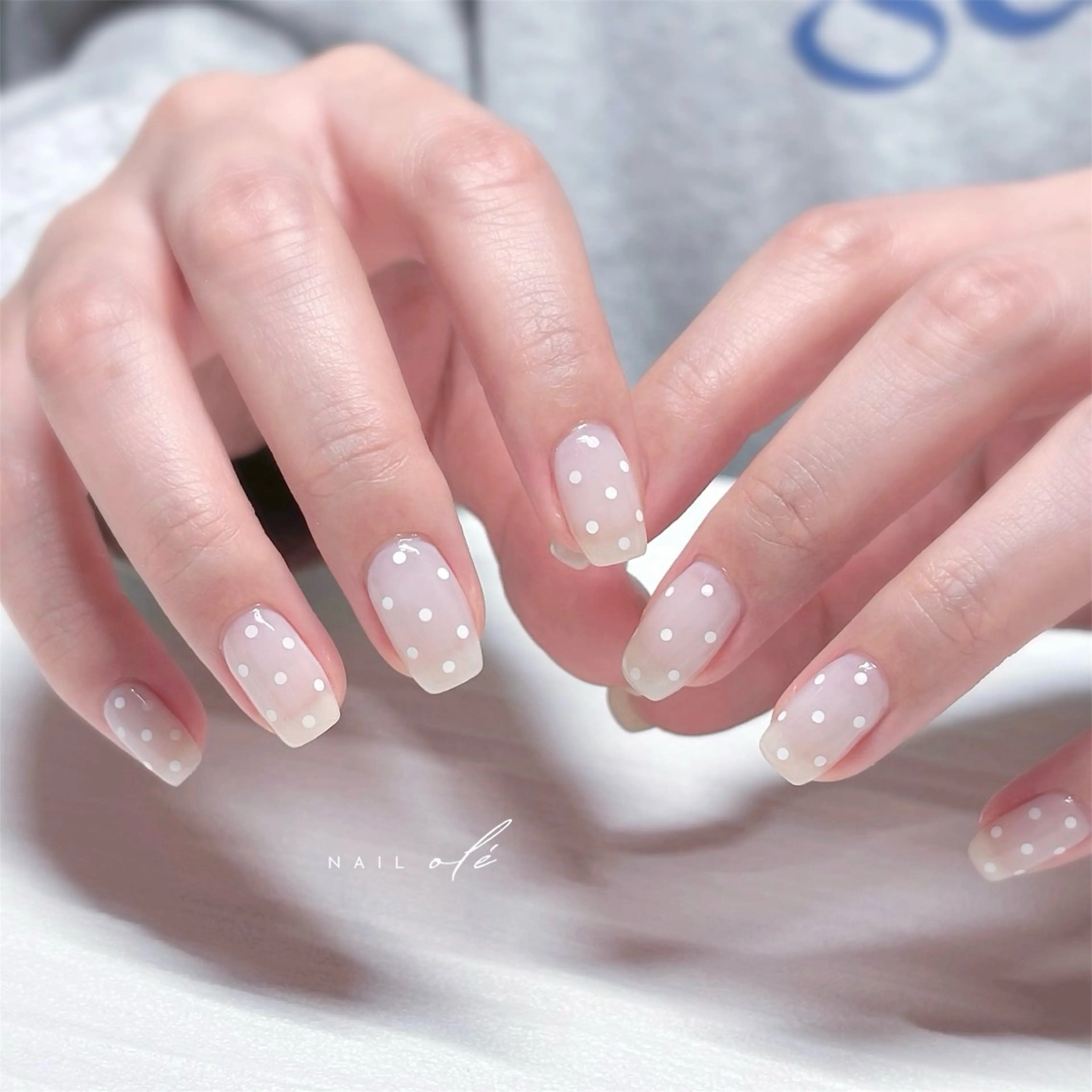 ネイル ドット シンプルネイル ハンドネイル NAIL oleのネイルデザイン