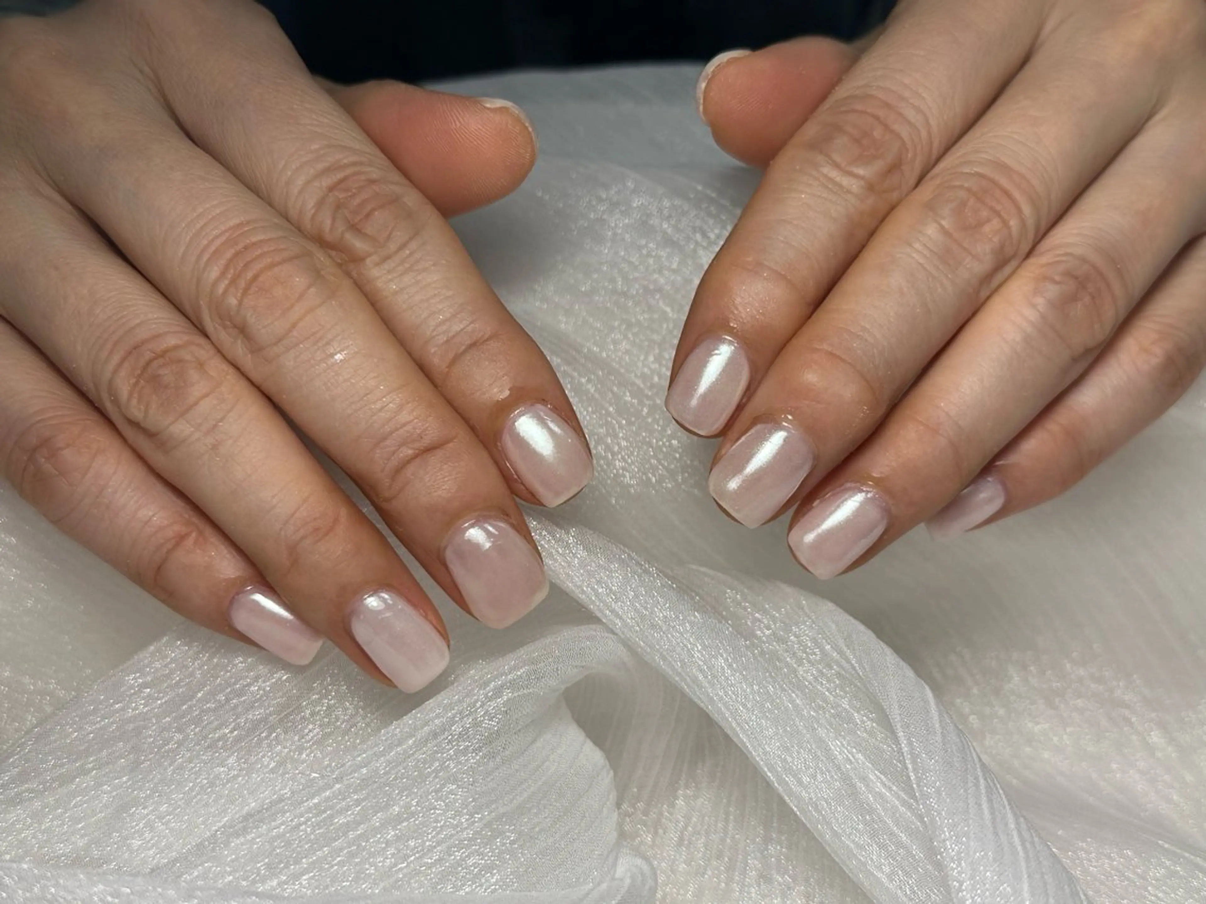 ネイル オーロラネイル 桜ネイル フラワーネイル フットネイル フレンチネイル ハンドネイル kiki nail たまプラーザのネイルデザイン