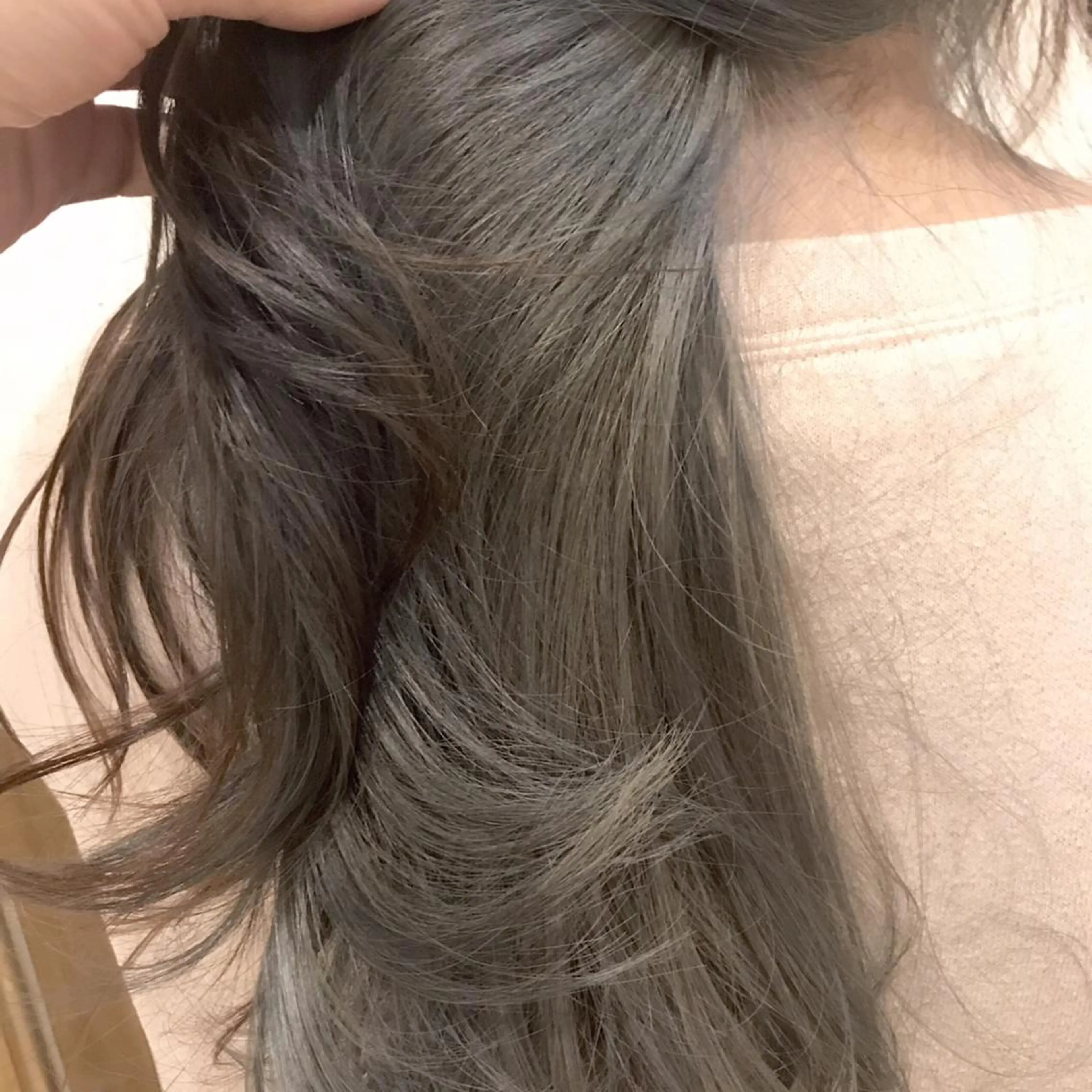 ロング カラー メンズ限定クーポン シェアサロン博多のヘアスタイル