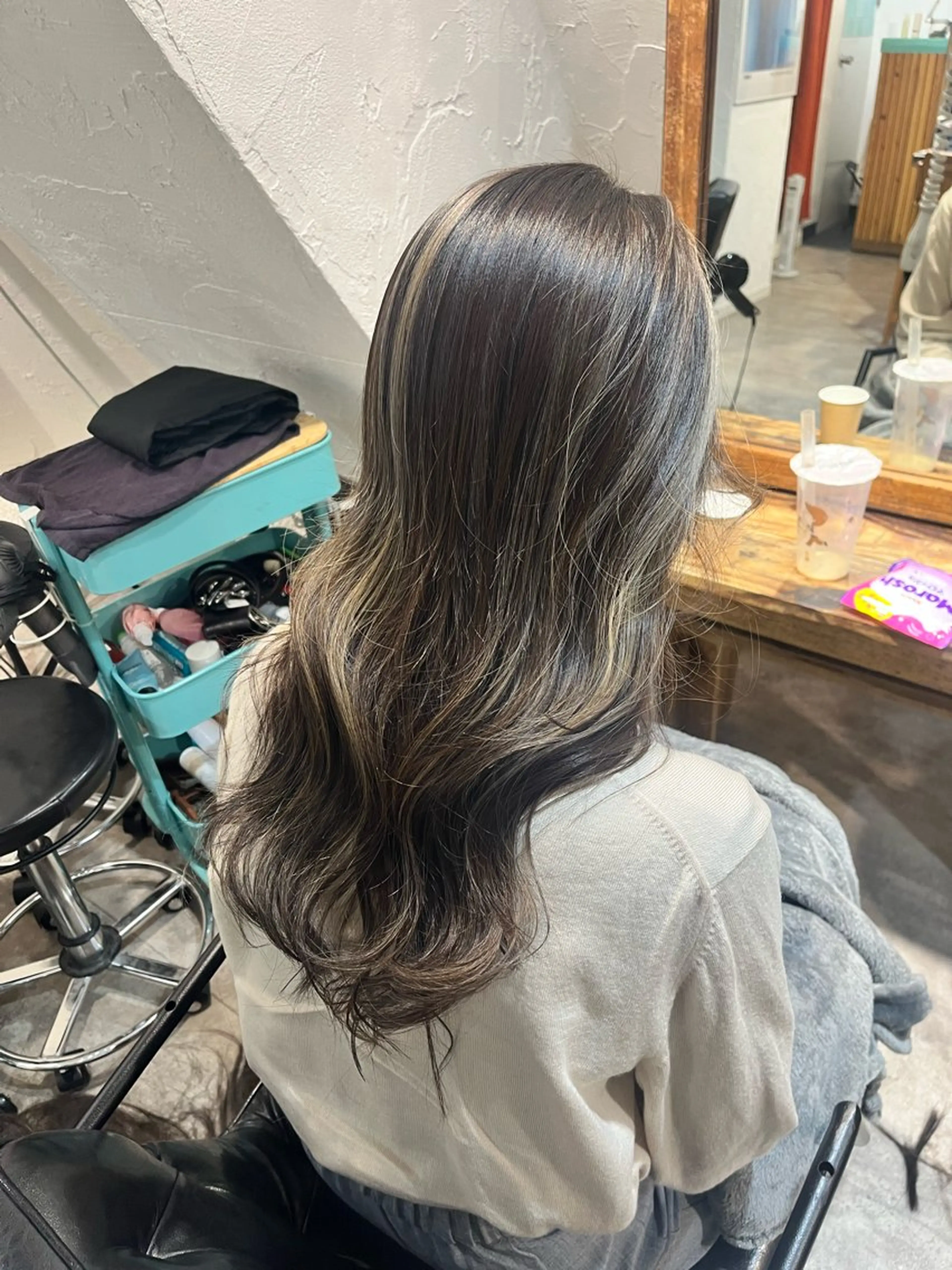 セミロング 新宿/髪質改善 艶カラー👶Renaのヘアスタイル