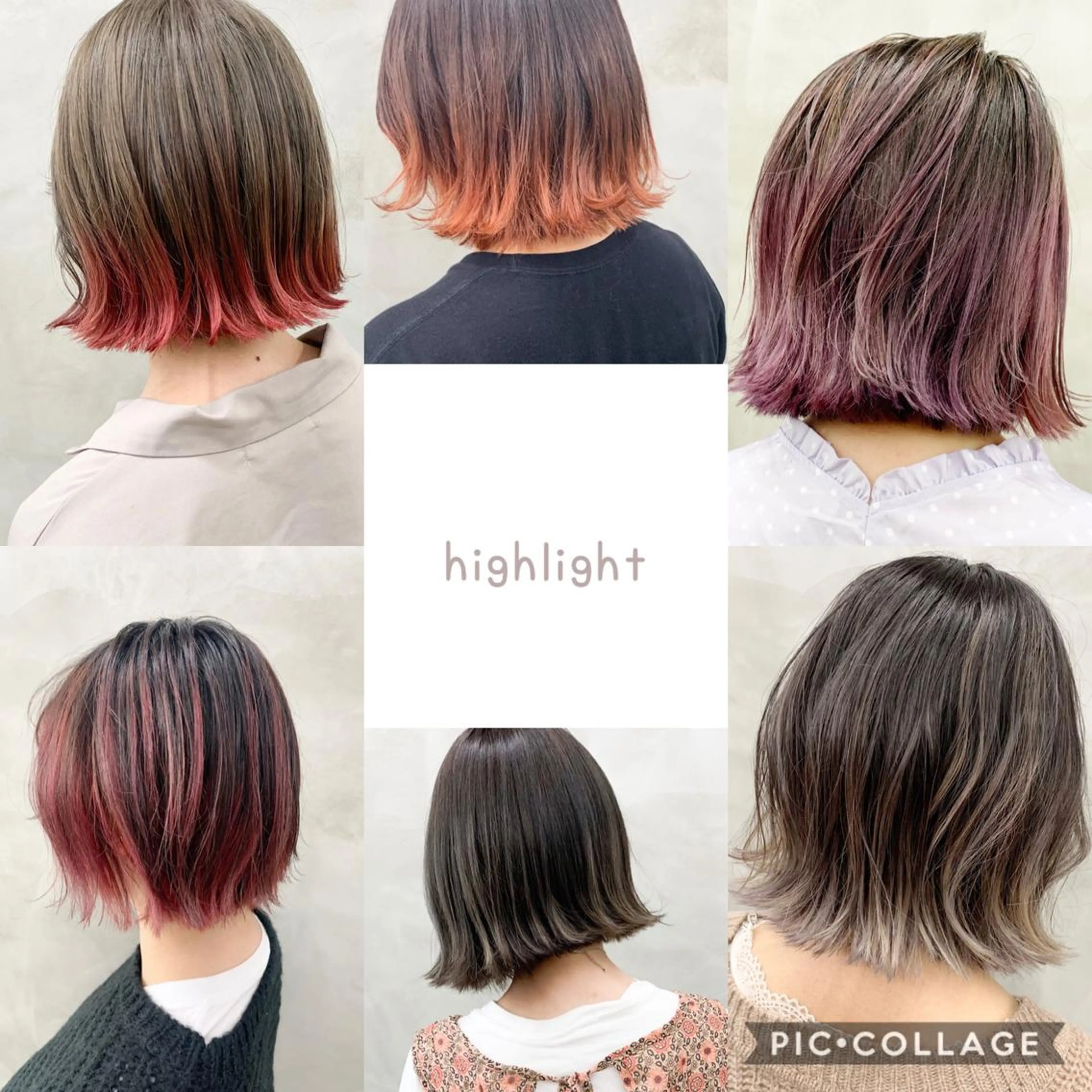 カラー 切りっぱなしボブ デザインカラー ボブ ヘッドスパ (女性限定)🍋モエのヘアスタイル