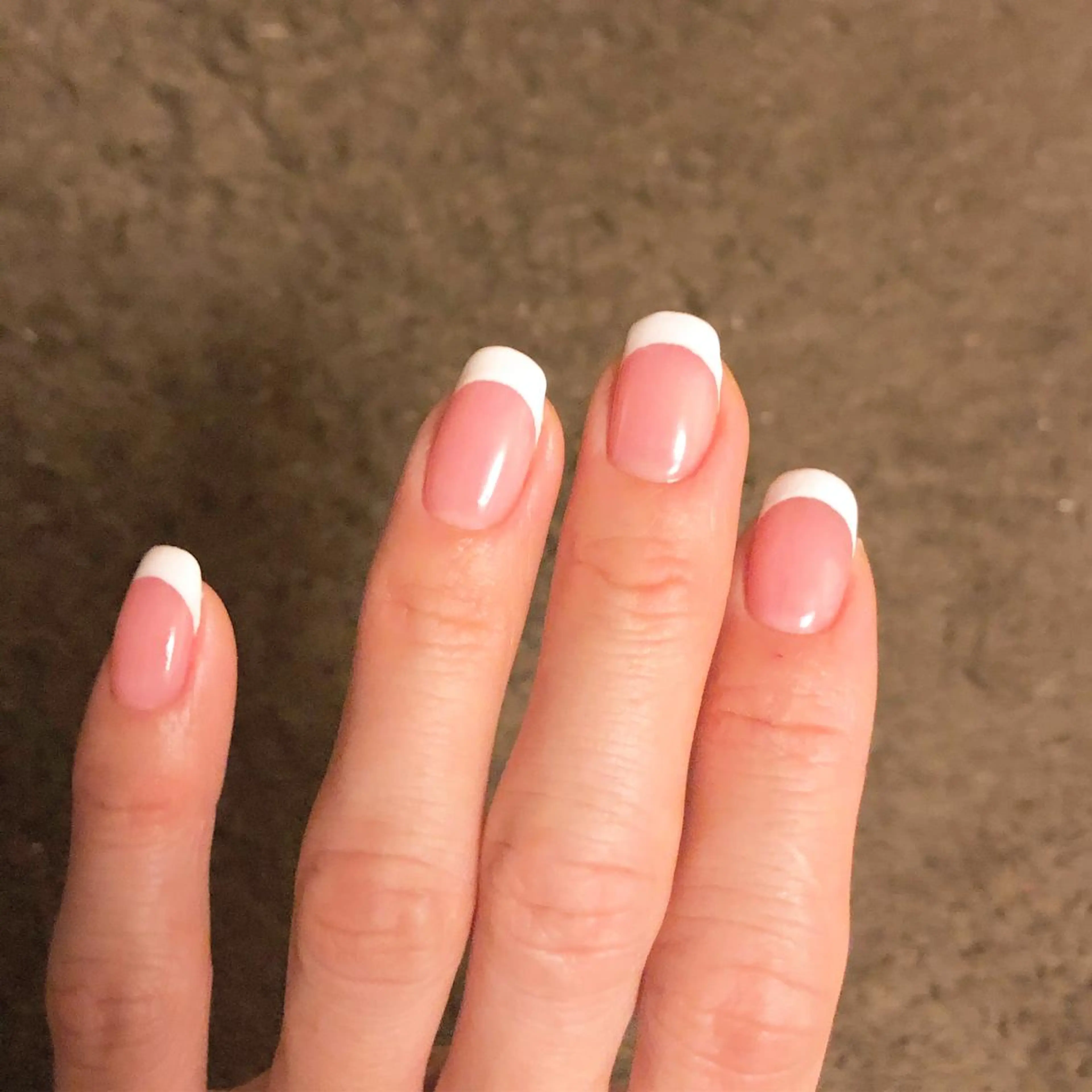 ネイル フレンチネイル シンプルネイル 深爪・巻き爪 専門サンセリテのネイルデザイン