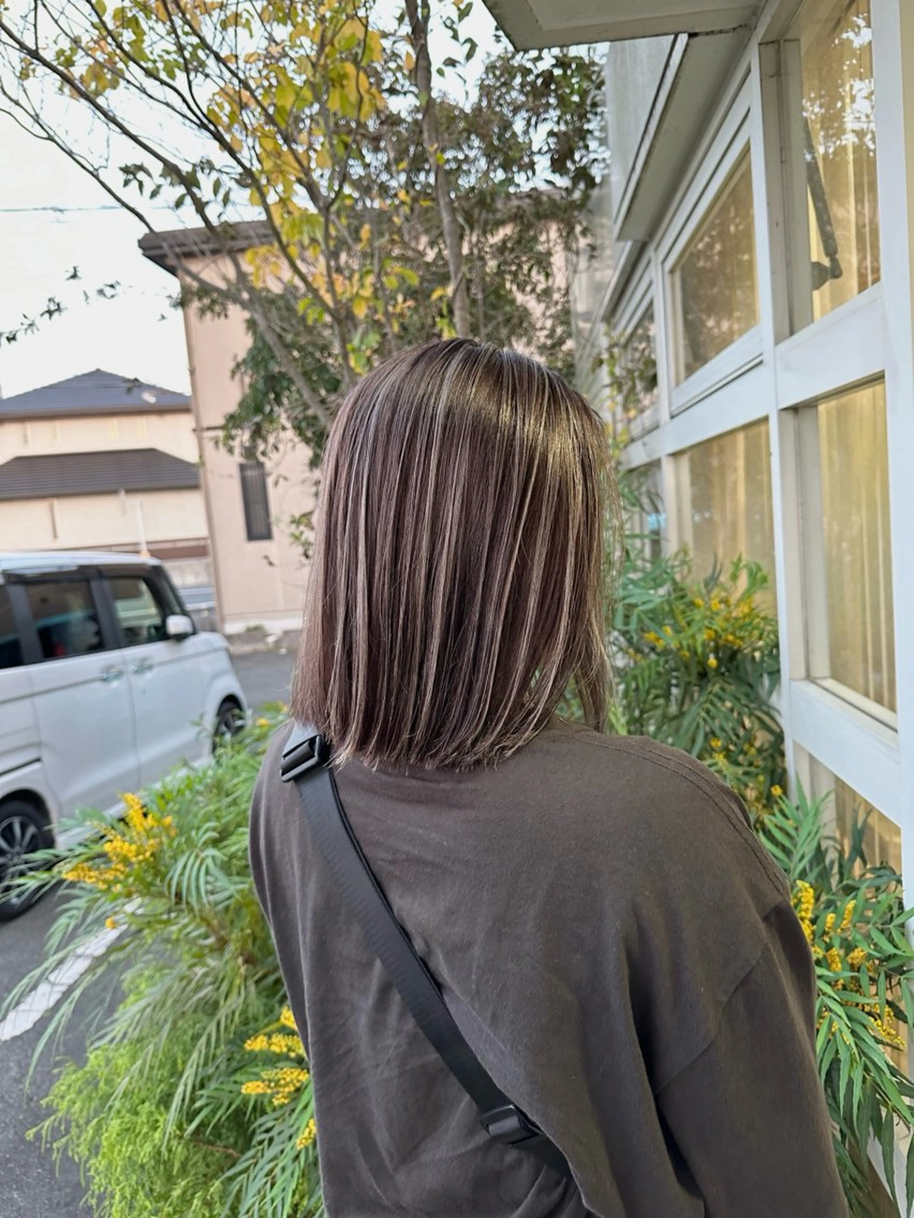 ミディアム ヘアカラー トリートメント 大橋 聖哉のヘアスタイル