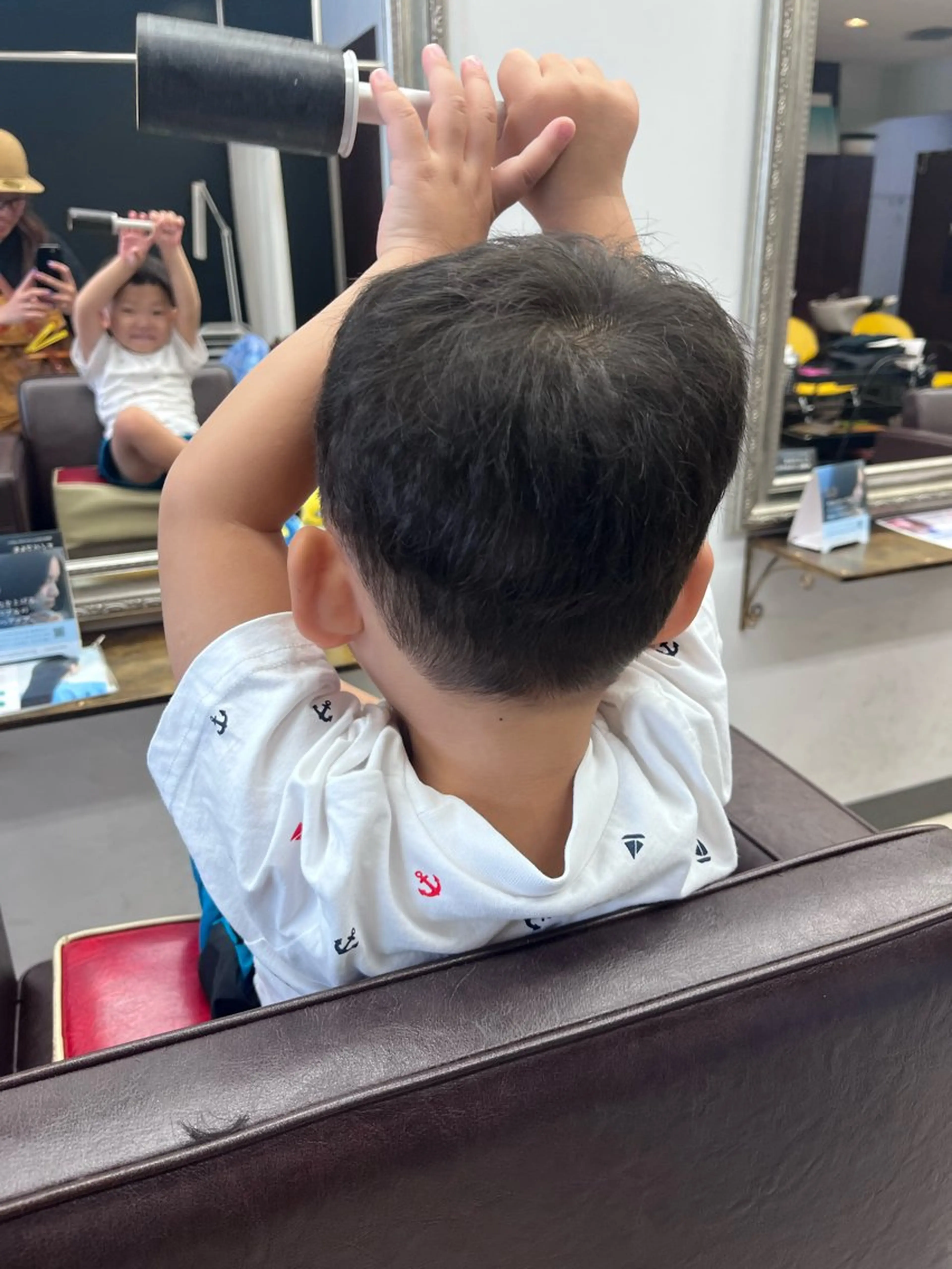 ショート メンズ キッズ カット Crescere所属・小島 凜のヘアスタイル