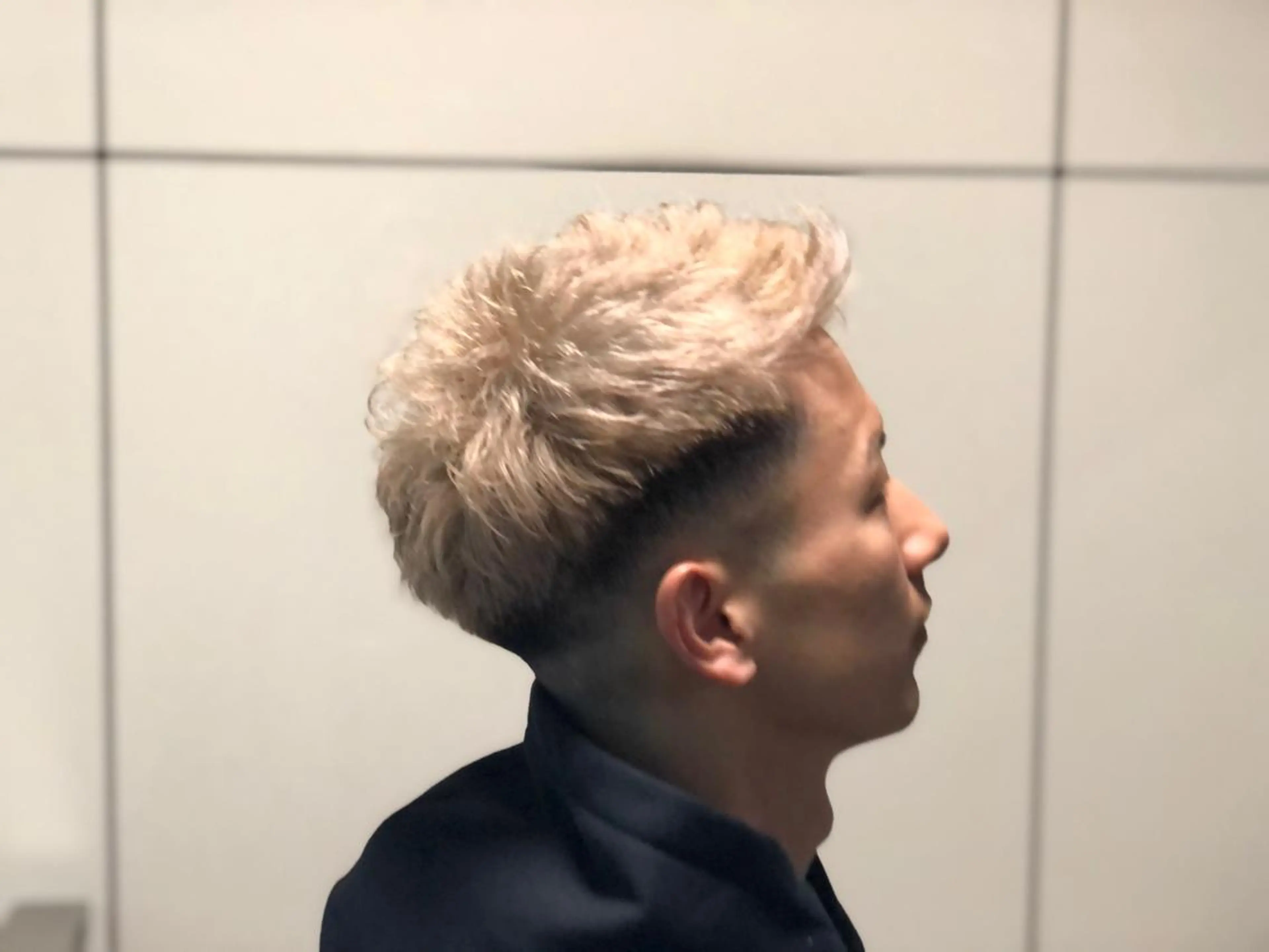 ショート ヘアカラー 齋藤 壱成のヘアスタイル