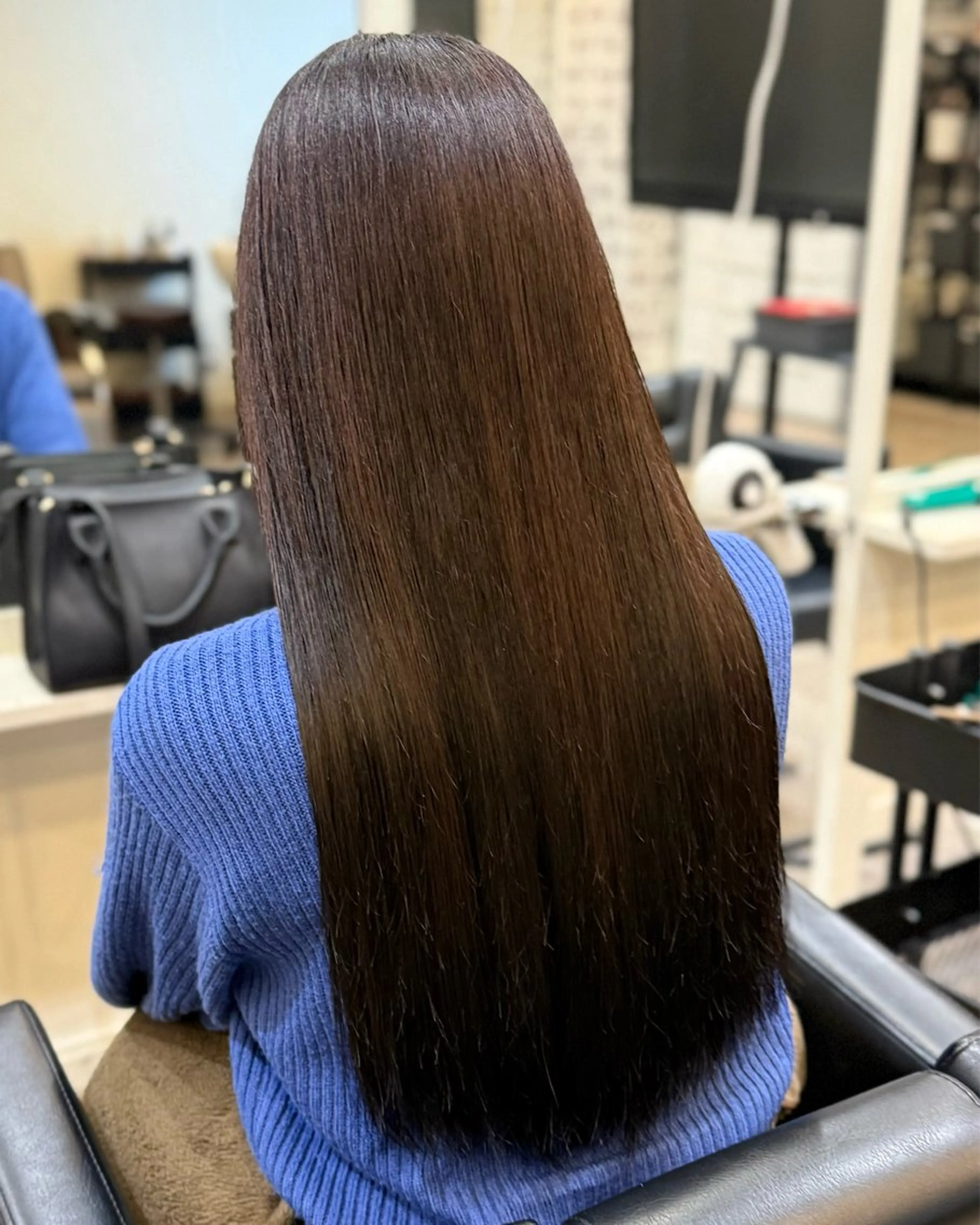 【ケアカラー+ナノケラチントリートメント】の写真