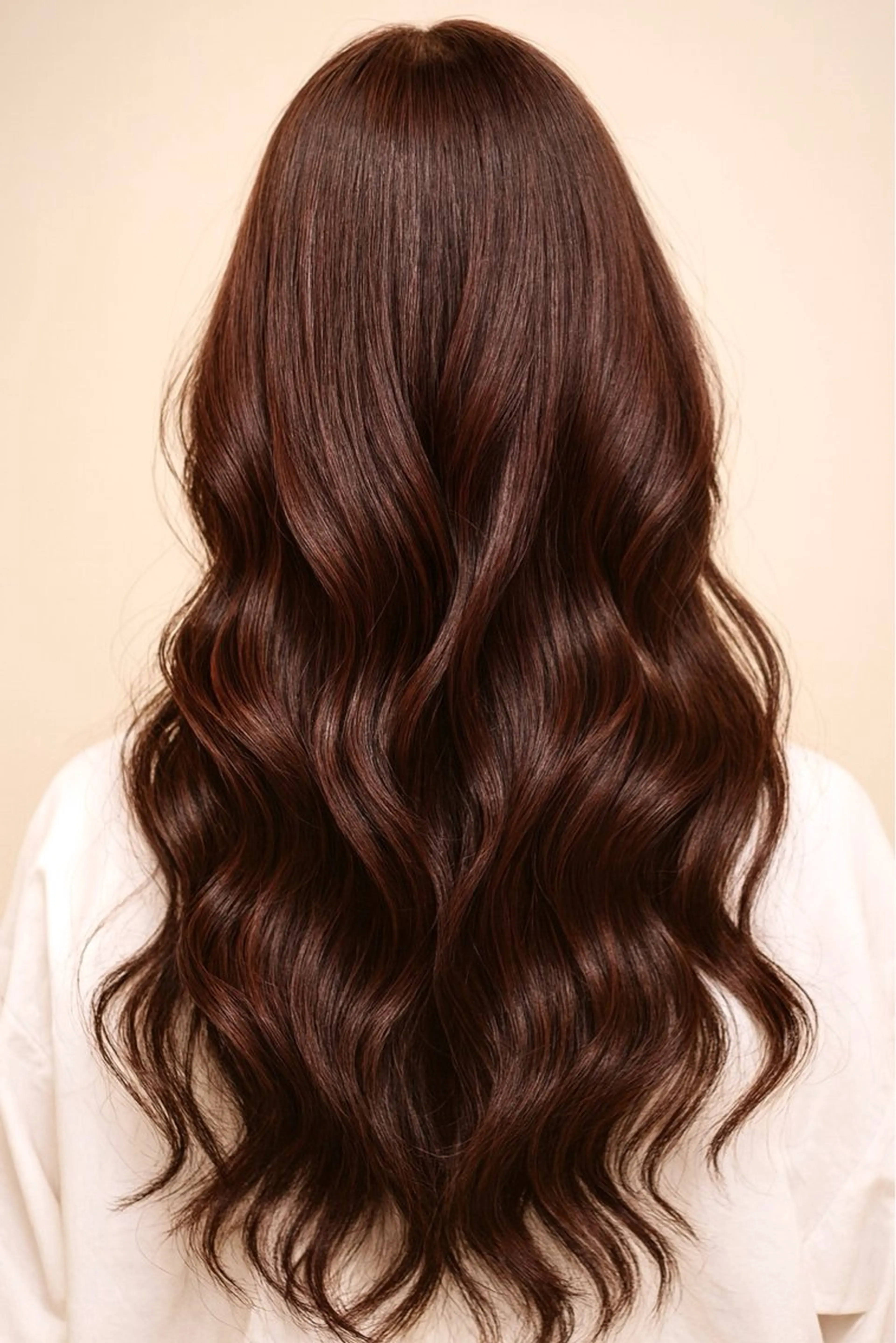 ロング カラー 永易 梓美のヘアスタイル