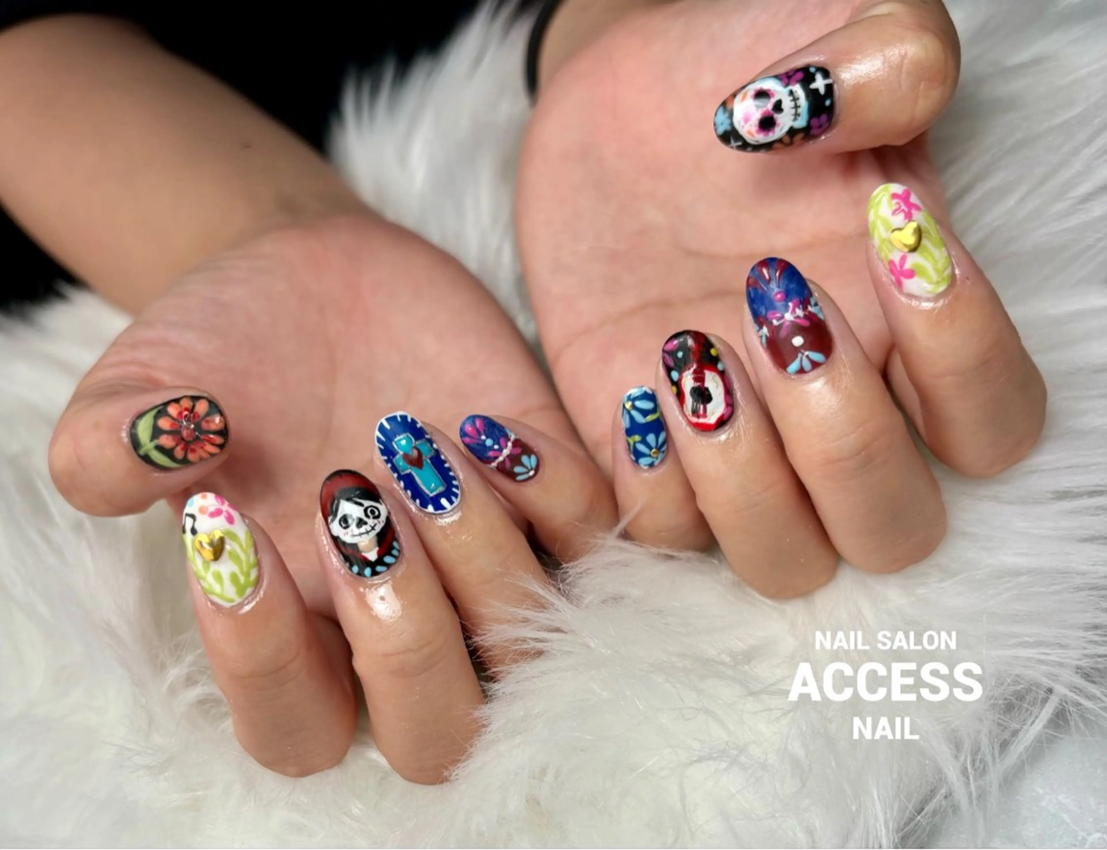 ネイル access nailのネイルデザイン