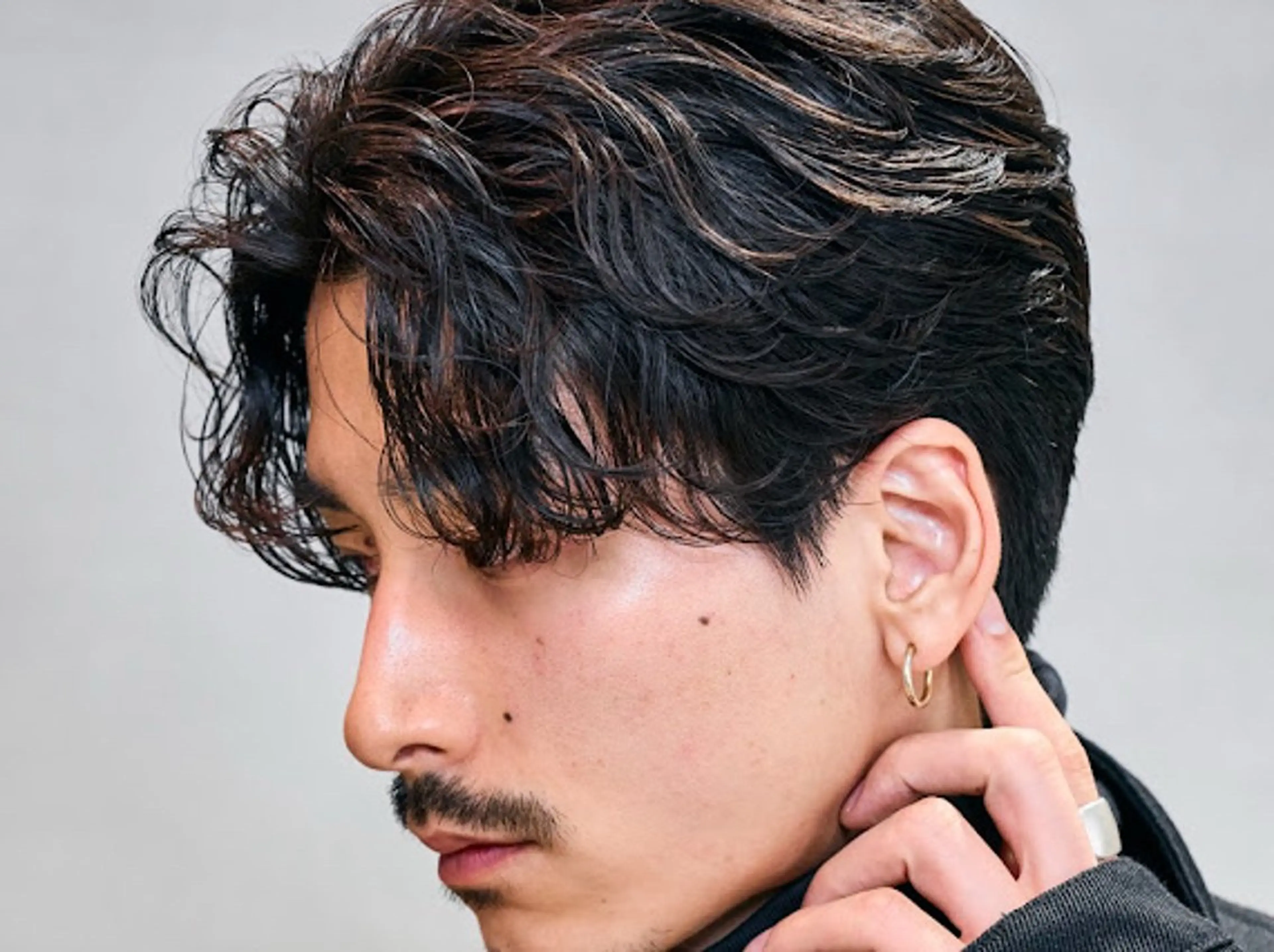 パーマ メンズ レディース／メンズ パーマ特化／内山遥斗のヘアスタイル