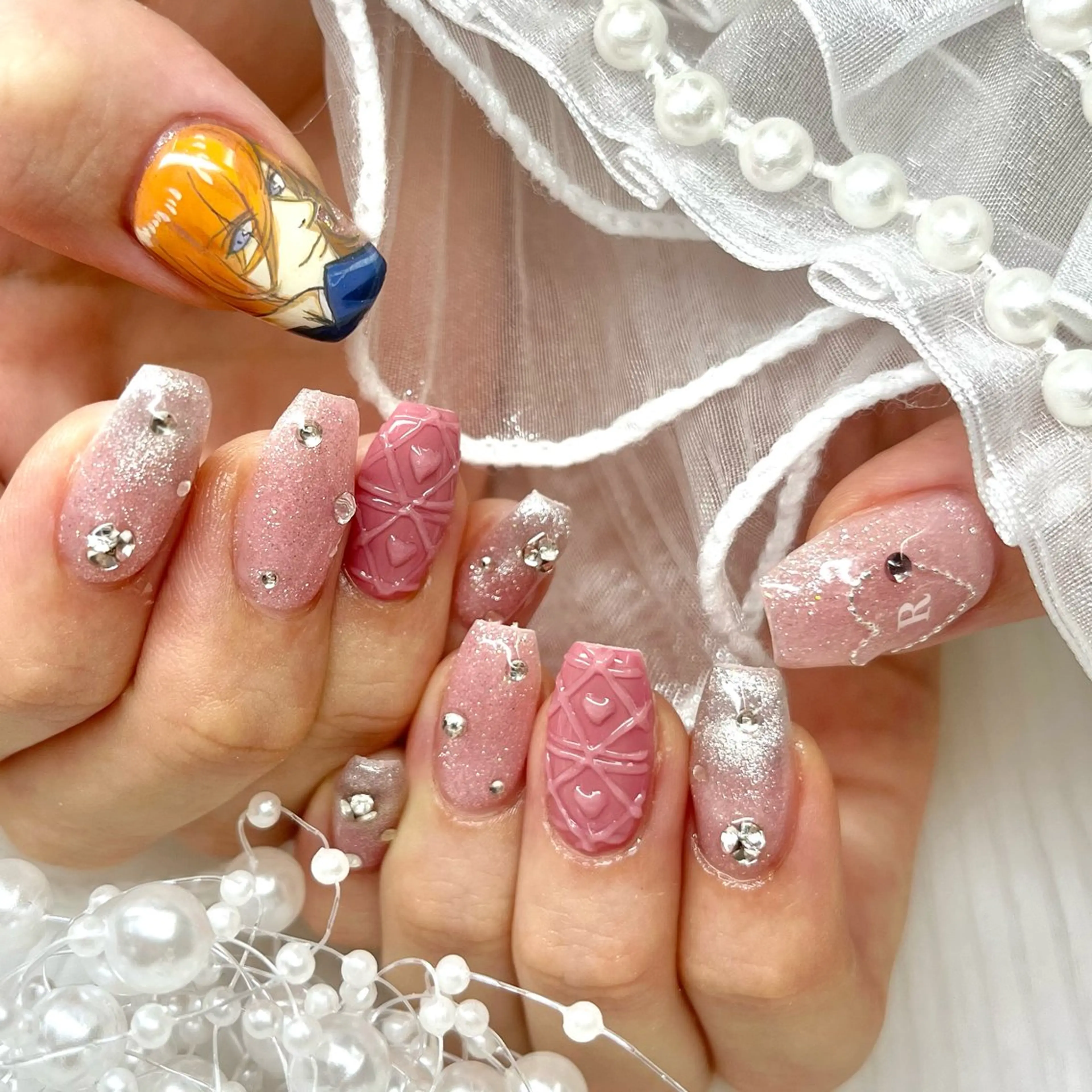ネイル ハンドネイル 池袋痛ネイル Nok. 渡辺のネイルデザイン