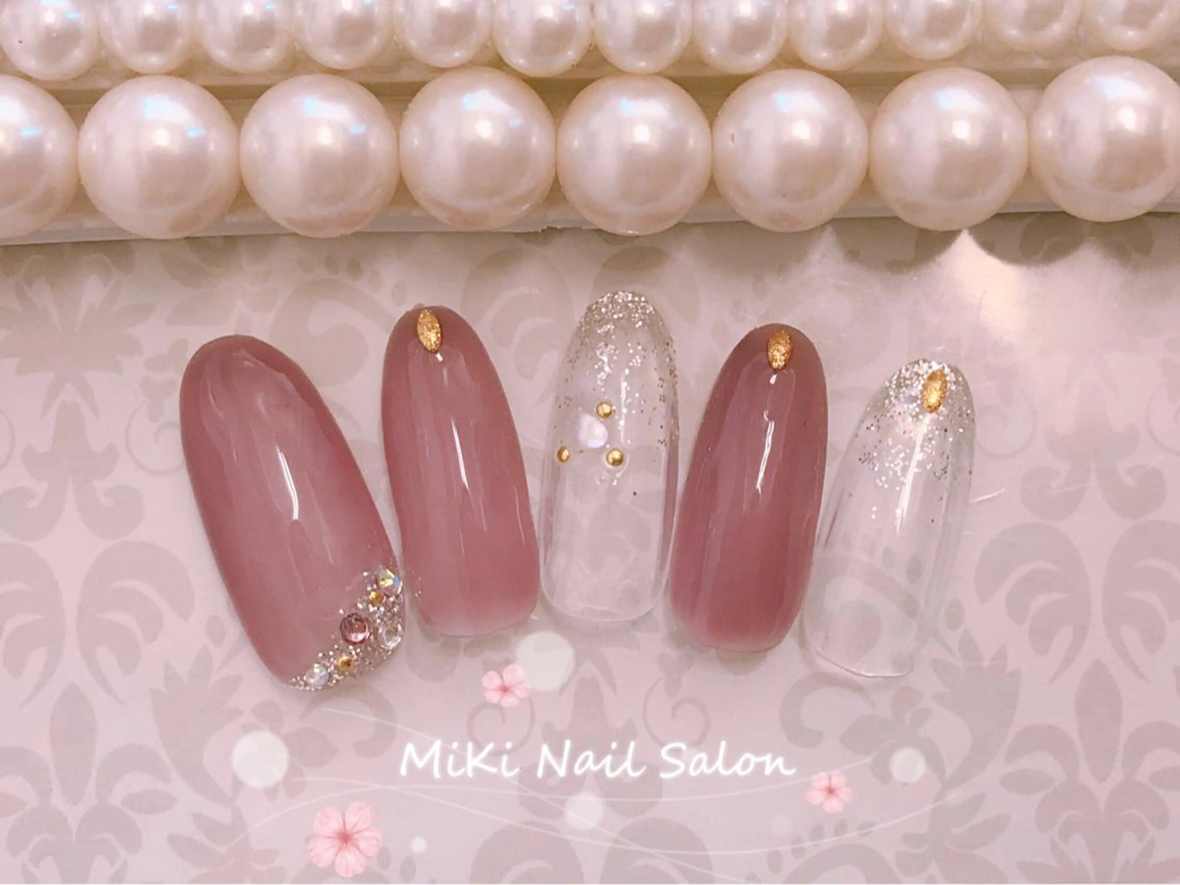 ネイル MiKi Nai池袋 長さだし得意のネイルデザイン