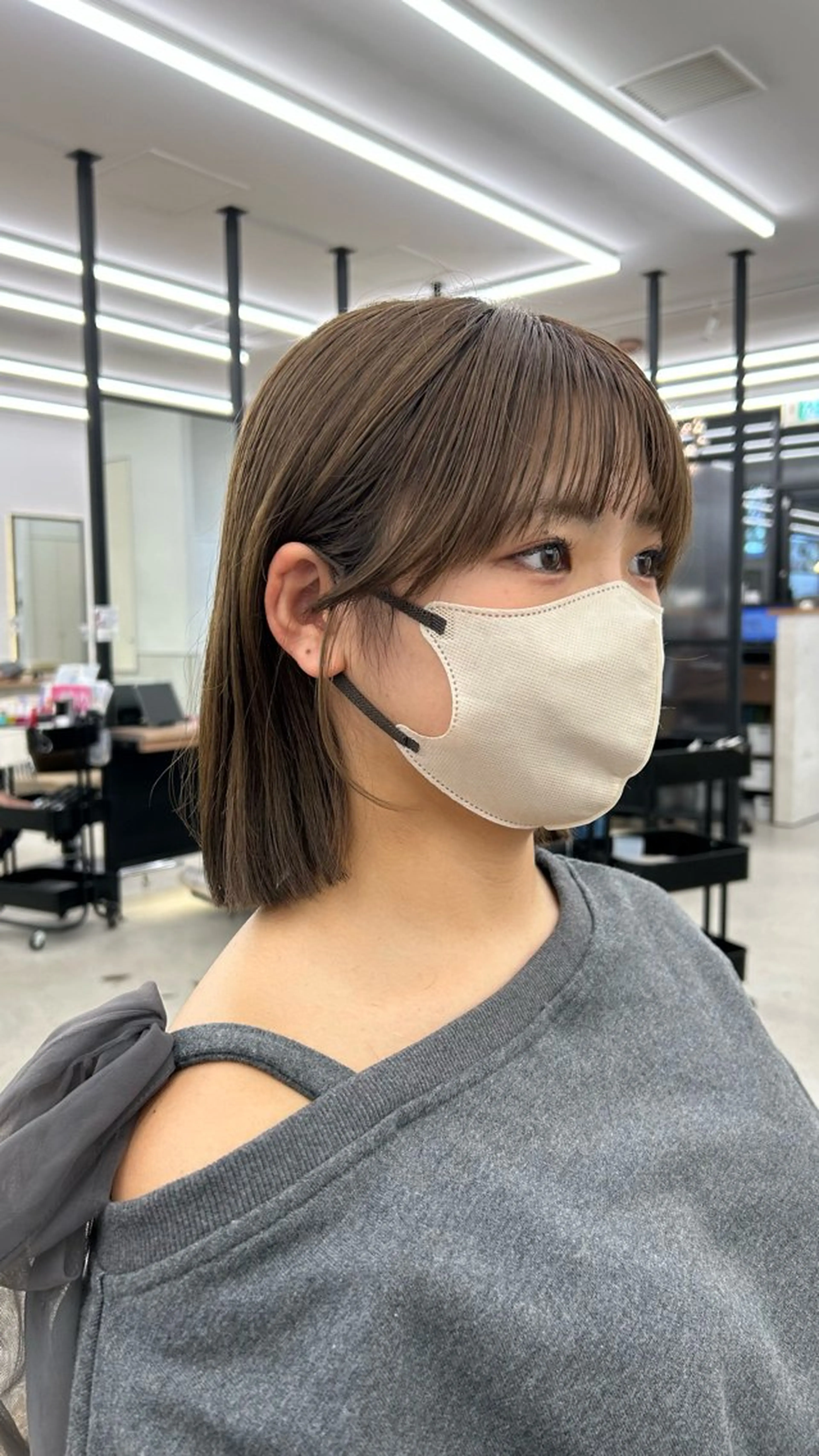 sand大阪梅田所属・くろかわ まいのヘアスタイル