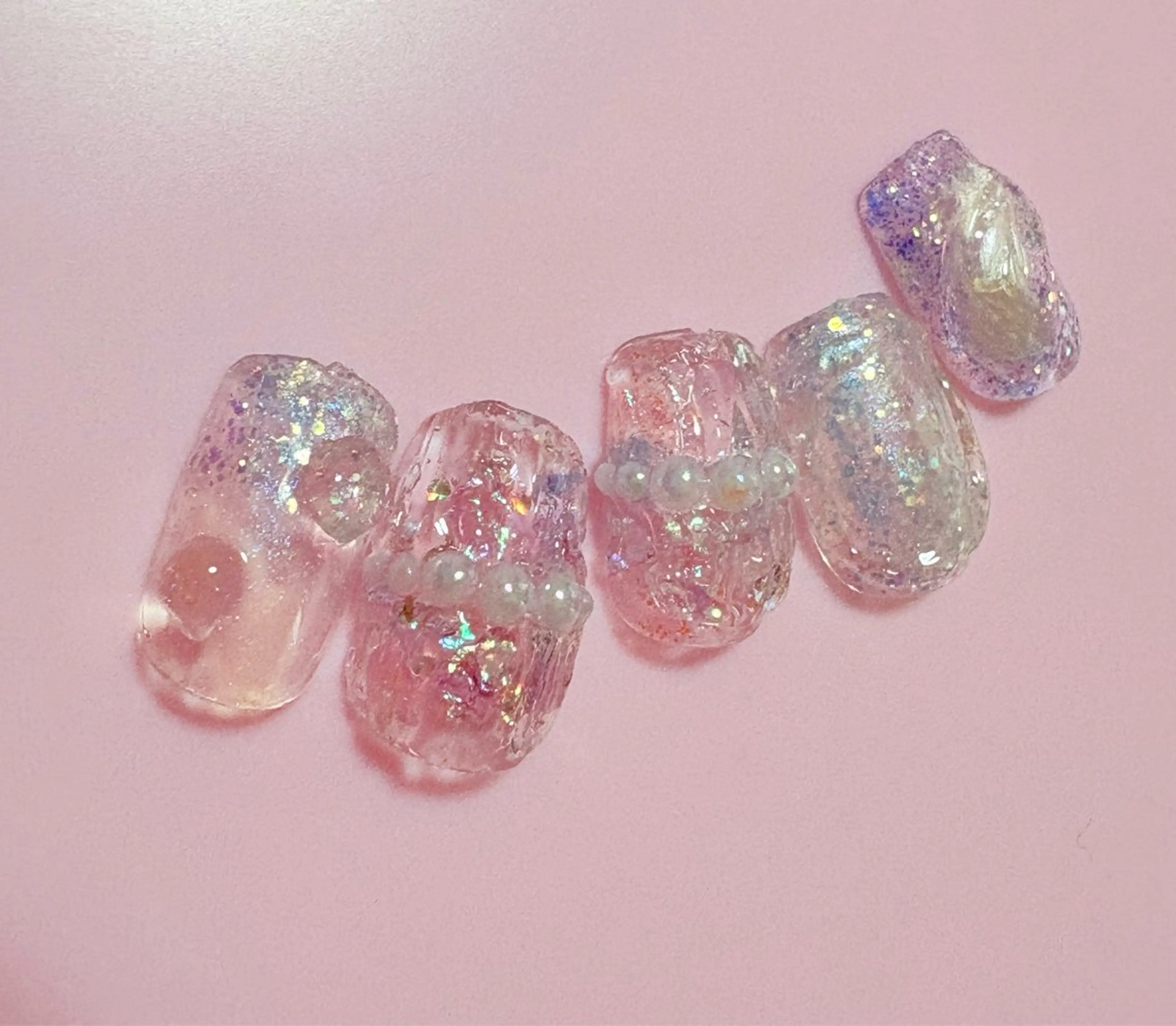 ネイル キラキラネイル Beloved ailaのネイルデザイン