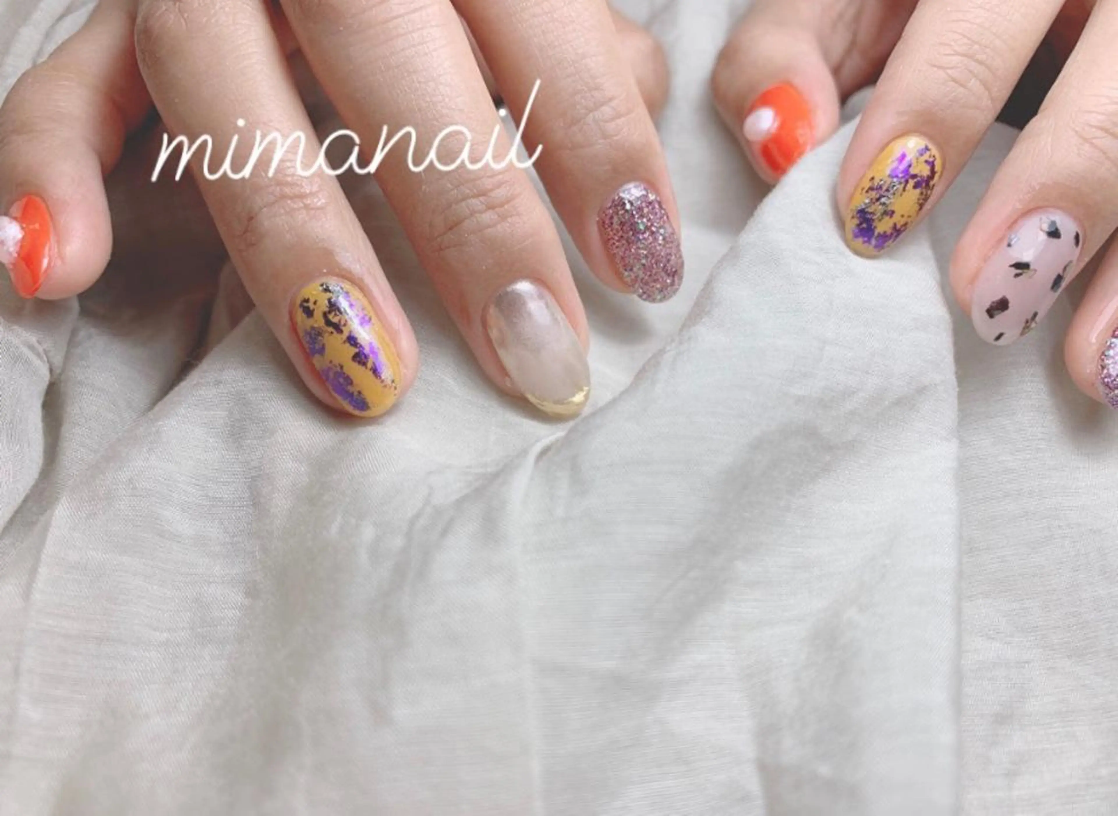 ネイル ハンドネイル mima nailのネイルデザイン