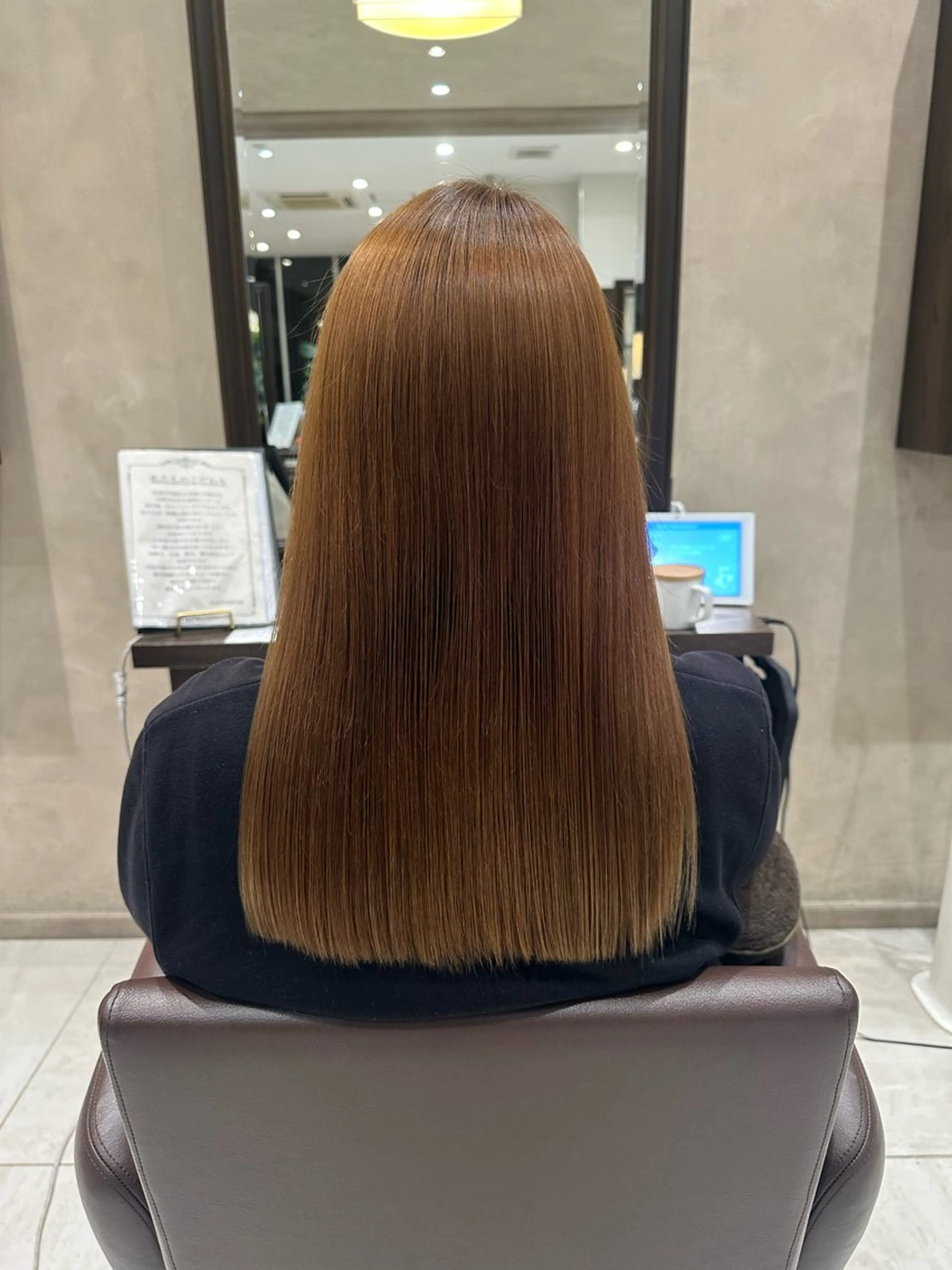 ロング 髪質改善 縮毛矯正 山本 麟太郎のヘアスタイル