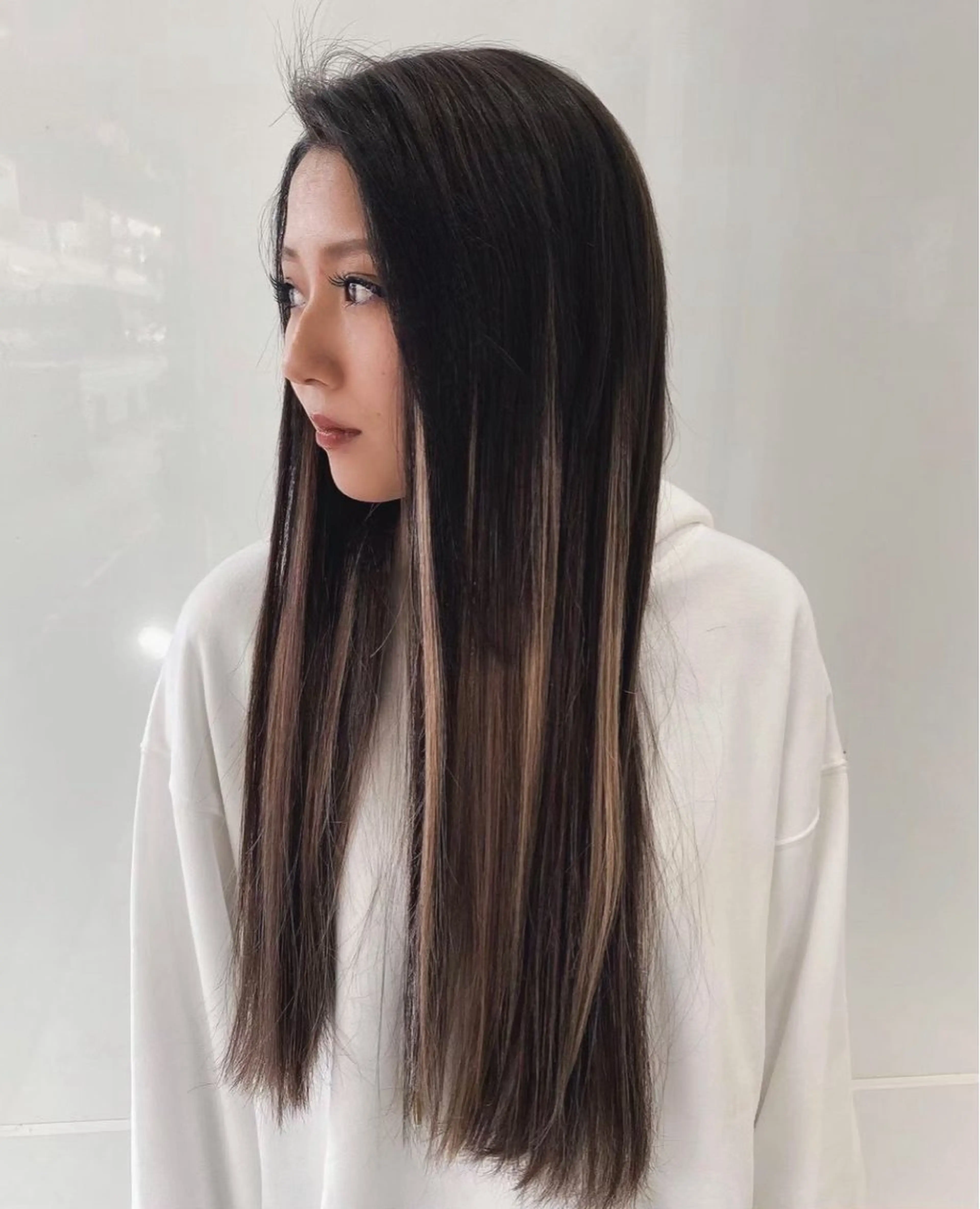 ロング エクステ 🫧暖色艶カラ ー❤️🫧Kyaraのヘアスタイル