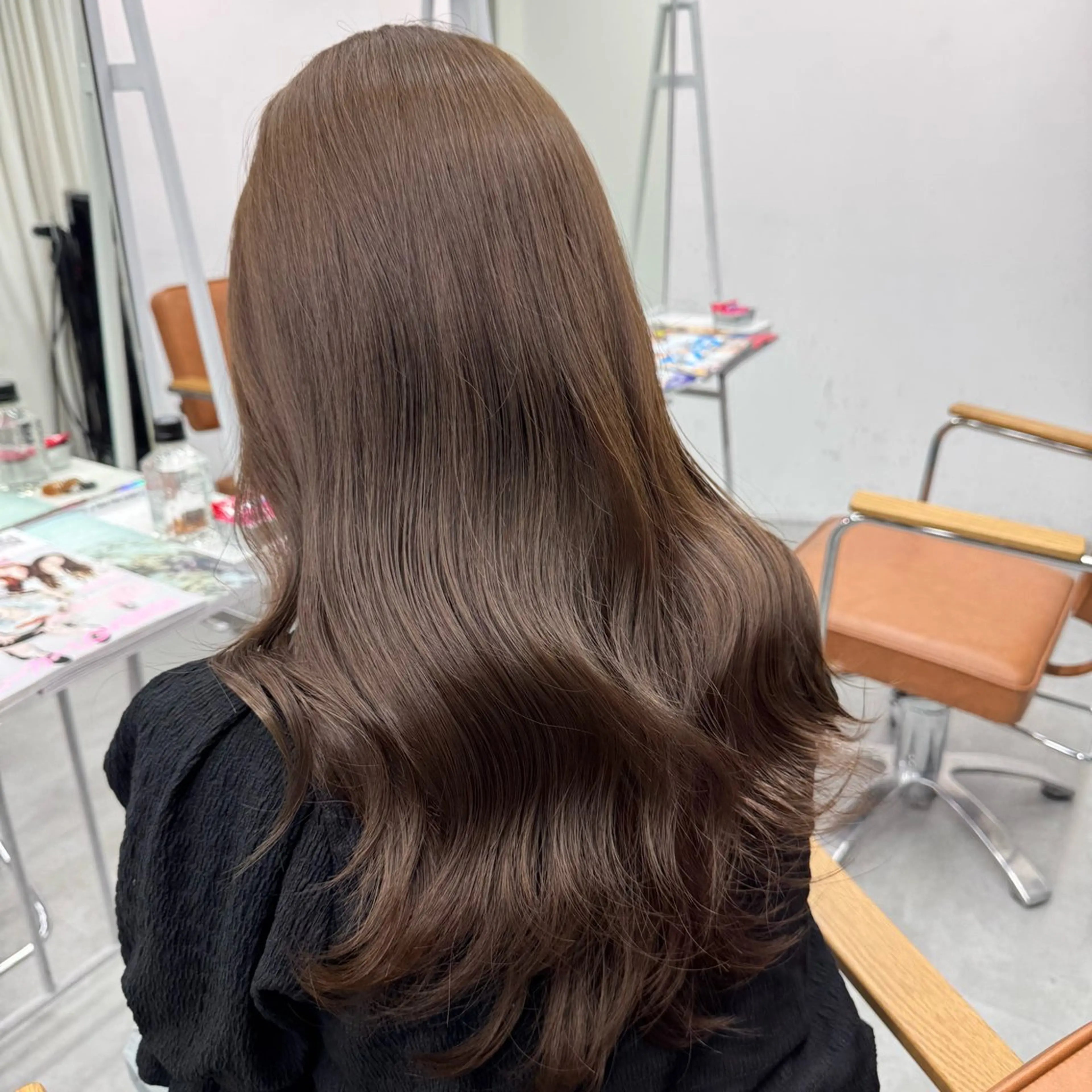 ロング カラー ヘアアレンジ ブリーチなしカラー /新百合ヶ丘/安形翔のヘアスタイル