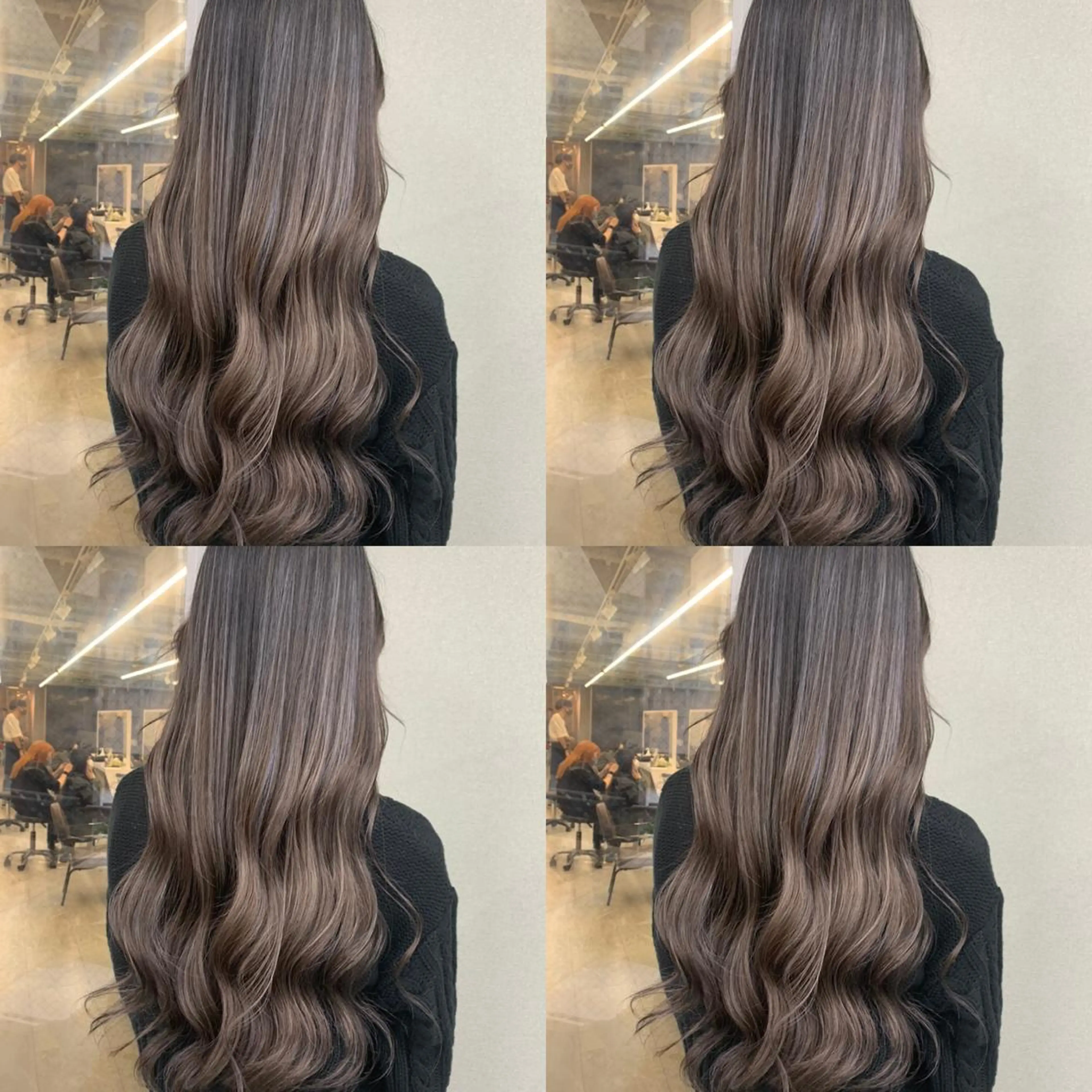 ロング ヘアカラー トリートメント プルエクステ 🖤MIYUのヘアスタイル