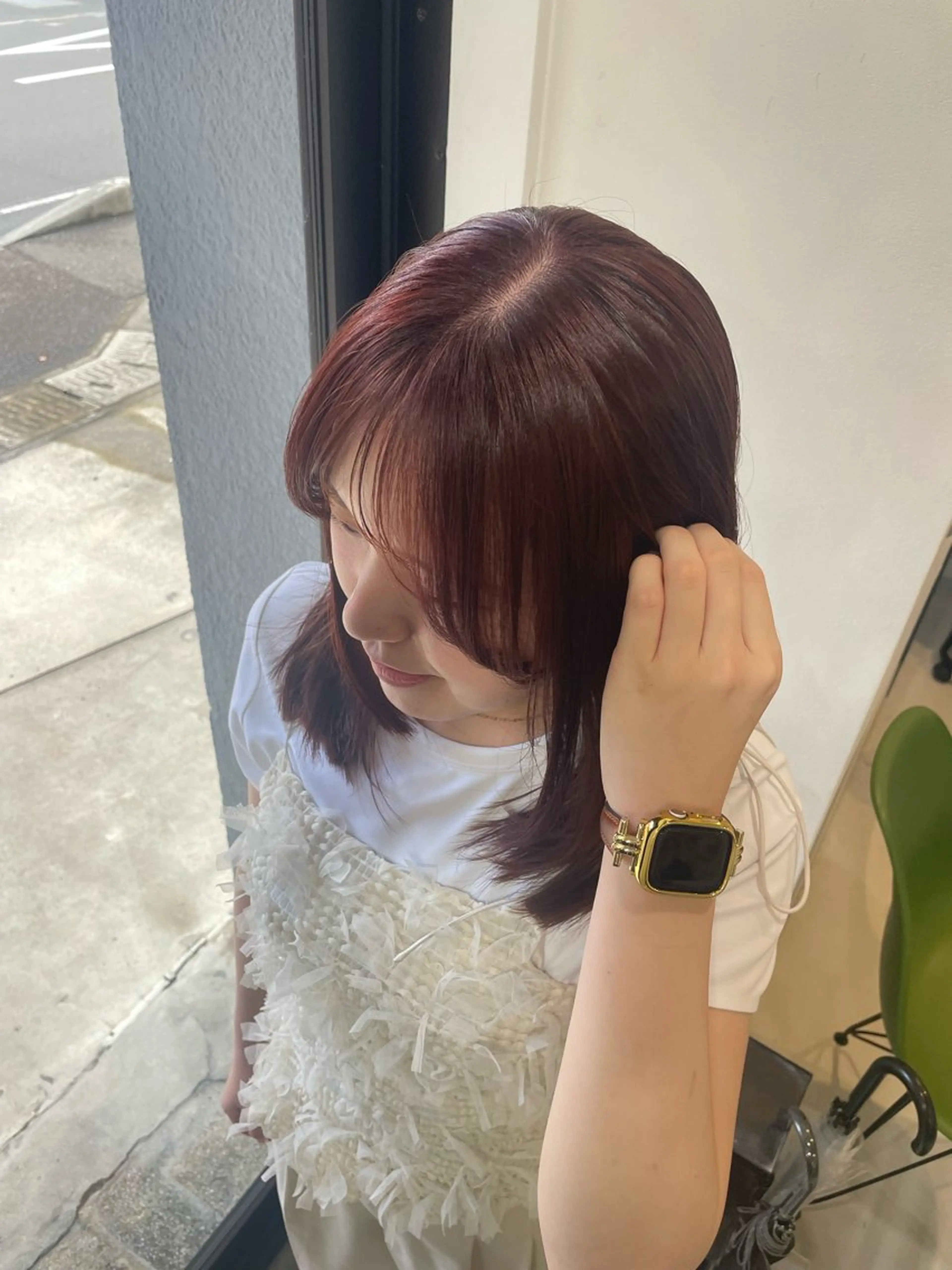 カット＋カラーの写真