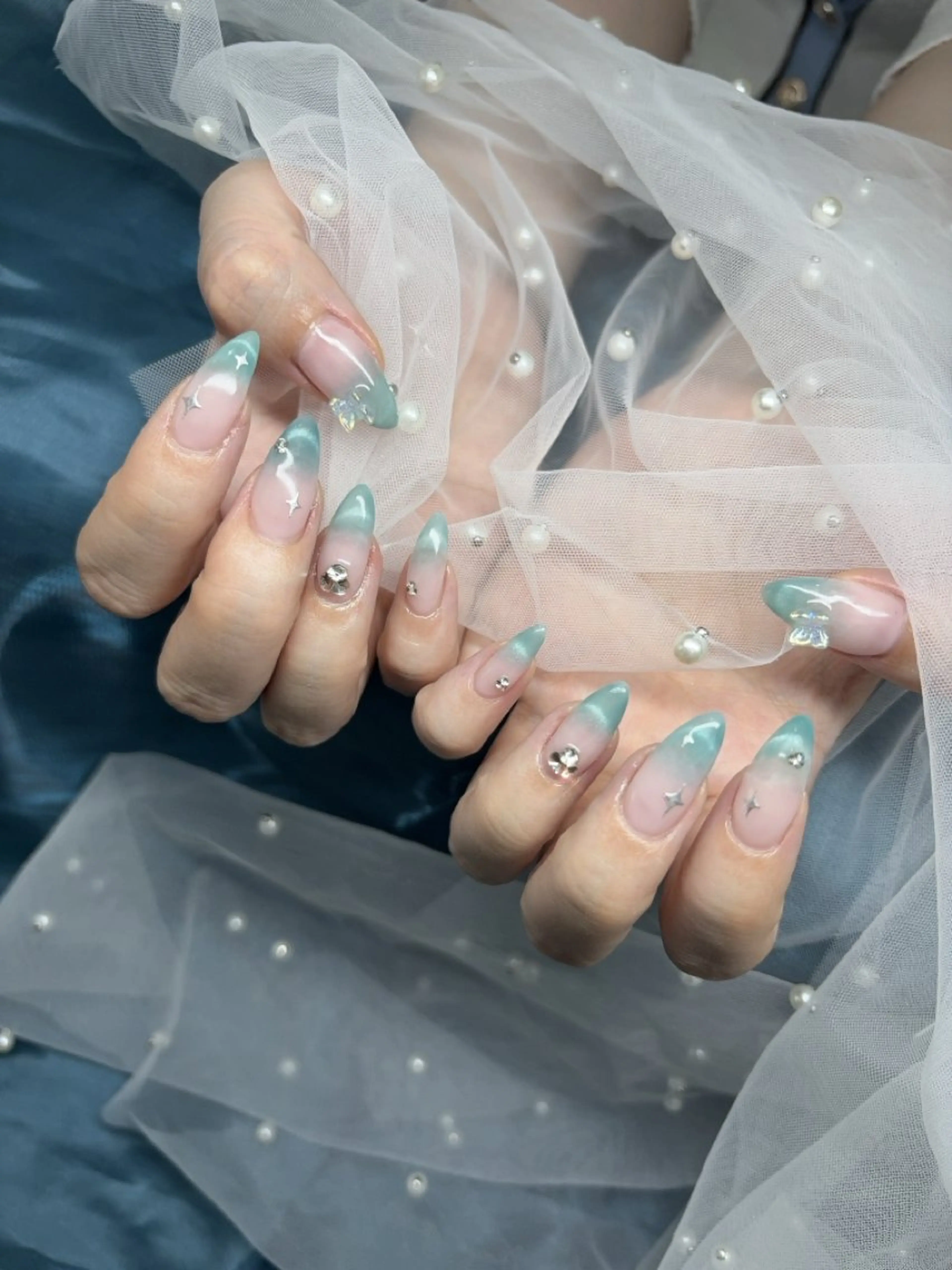 ネイル ハンドネイル Mermaid Nailのネイルデザイン