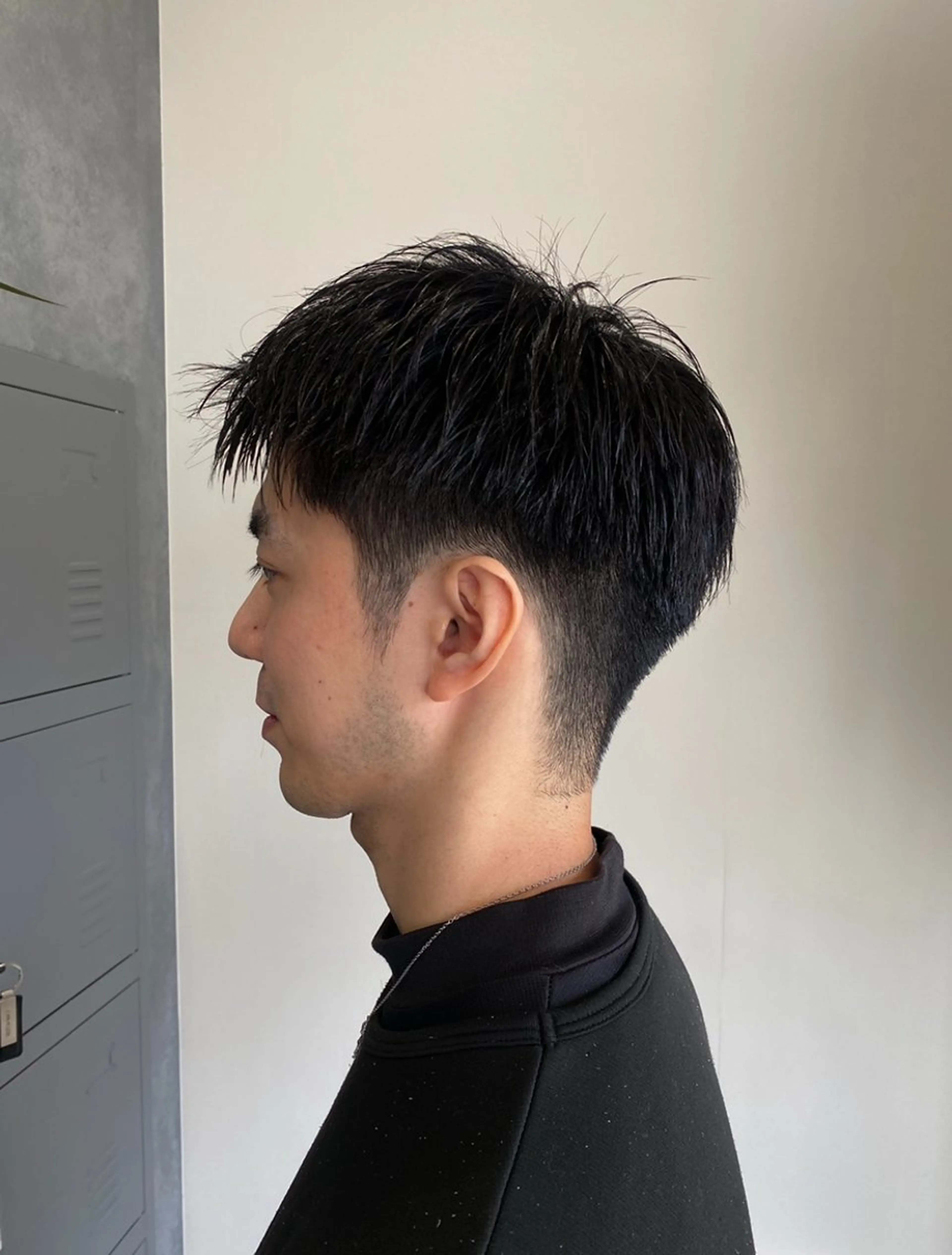 ショート メンズ 新谷 結菜のヘアスタイル