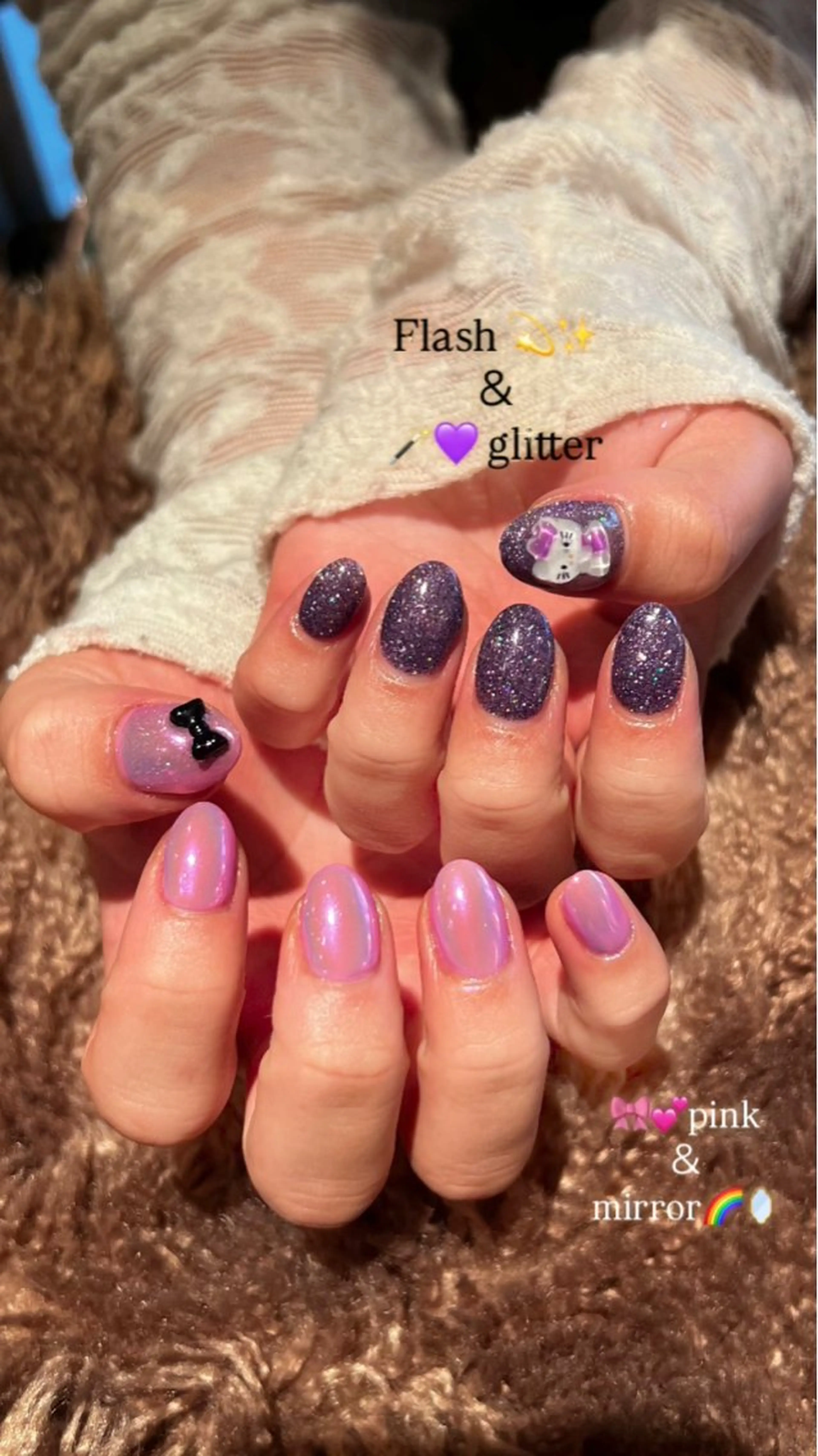 ネイル 持ち込み ウエチ ノリカ🐸のネイルデザイン