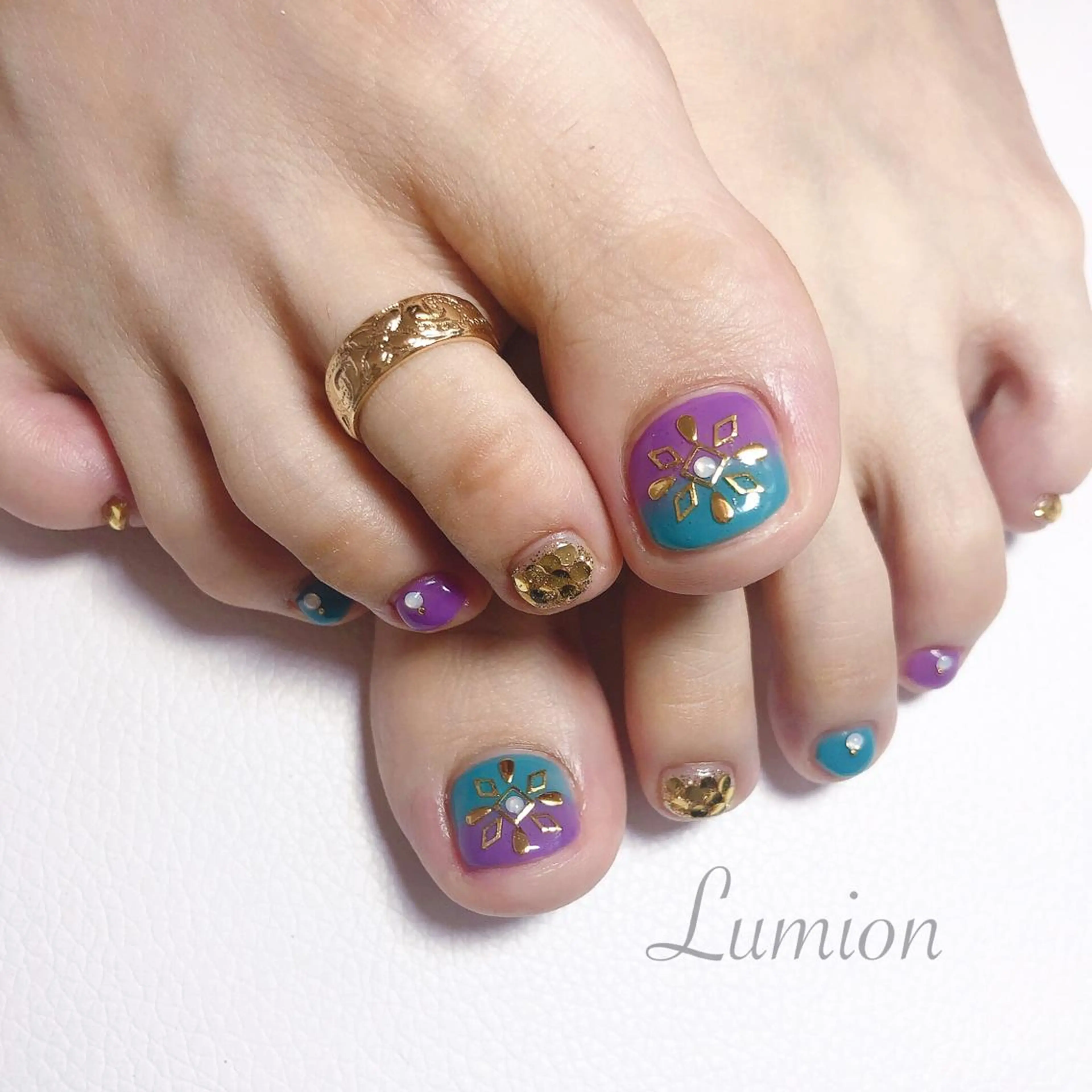 ネイル フットネイル フットネイル nailroom Lumionのネイルデザイン