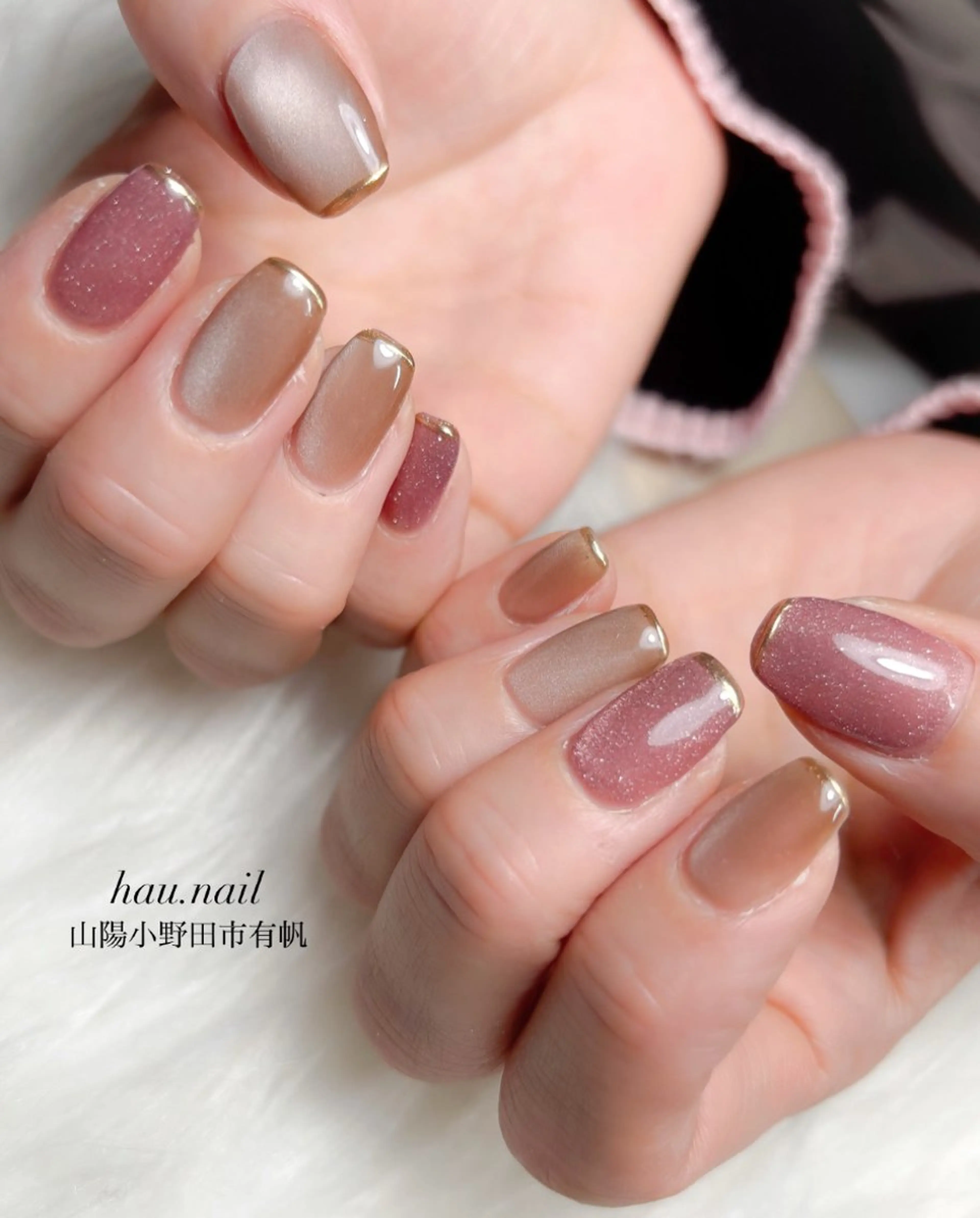 ネイル 黒瀬 奈津季のネイルデザイン