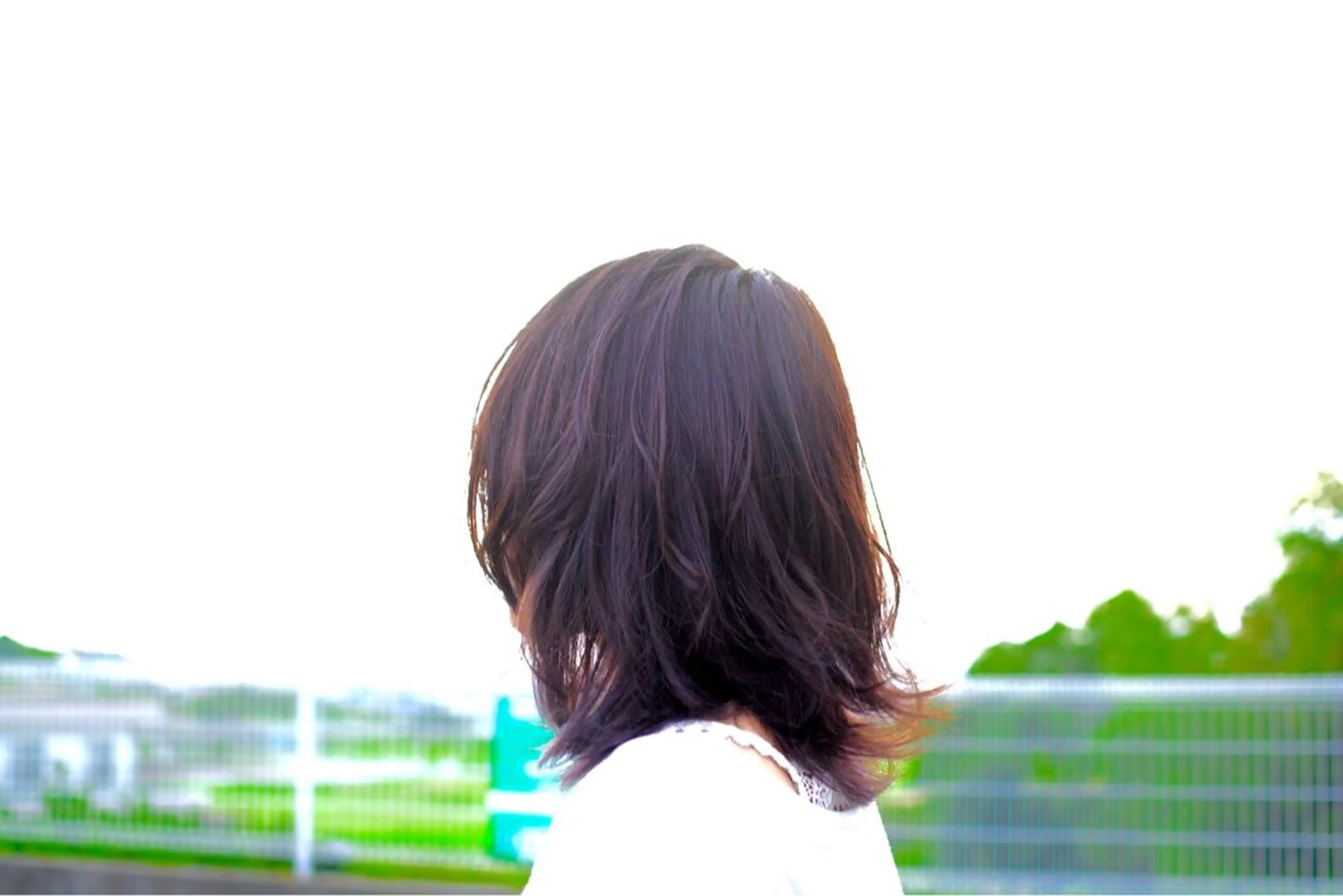 ミディアム カラー 信原 獎人のヘアスタイル