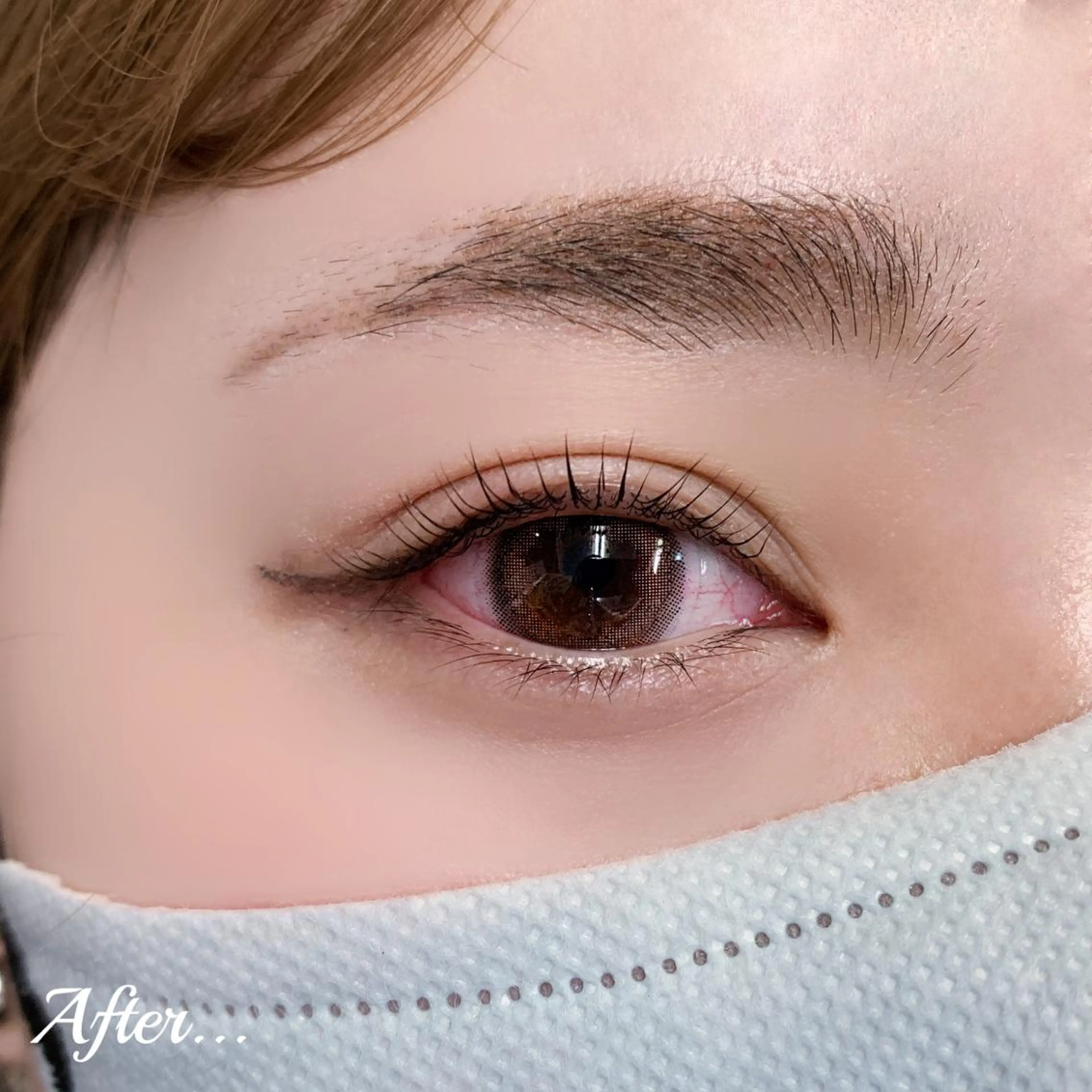 マツエク・マツパ マツナガ☺︎ // Afterのマツエク・マツパデザイン