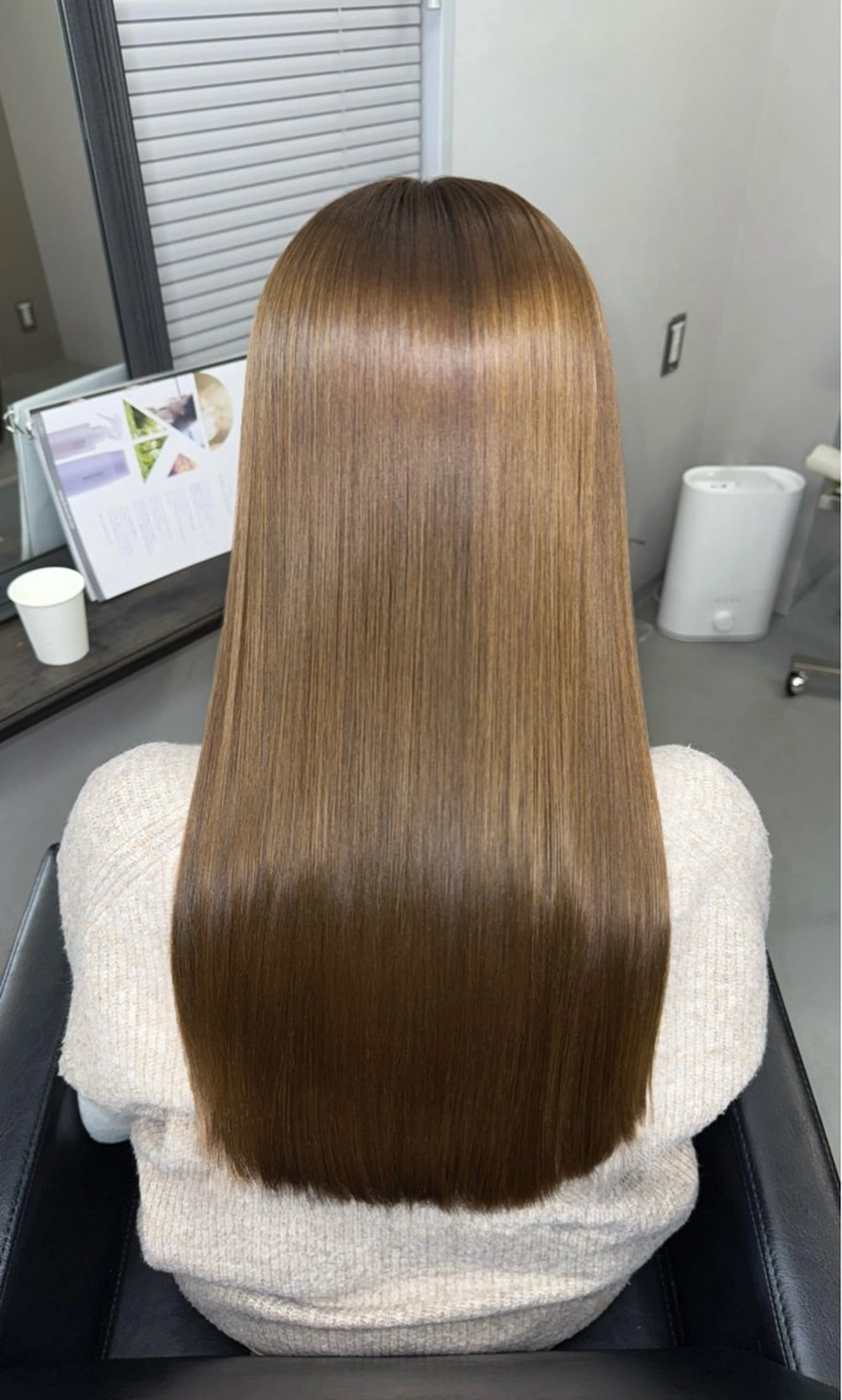 ロング カラー 縮毛矯正/韓国 /店長/KANATOのヘアスタイル