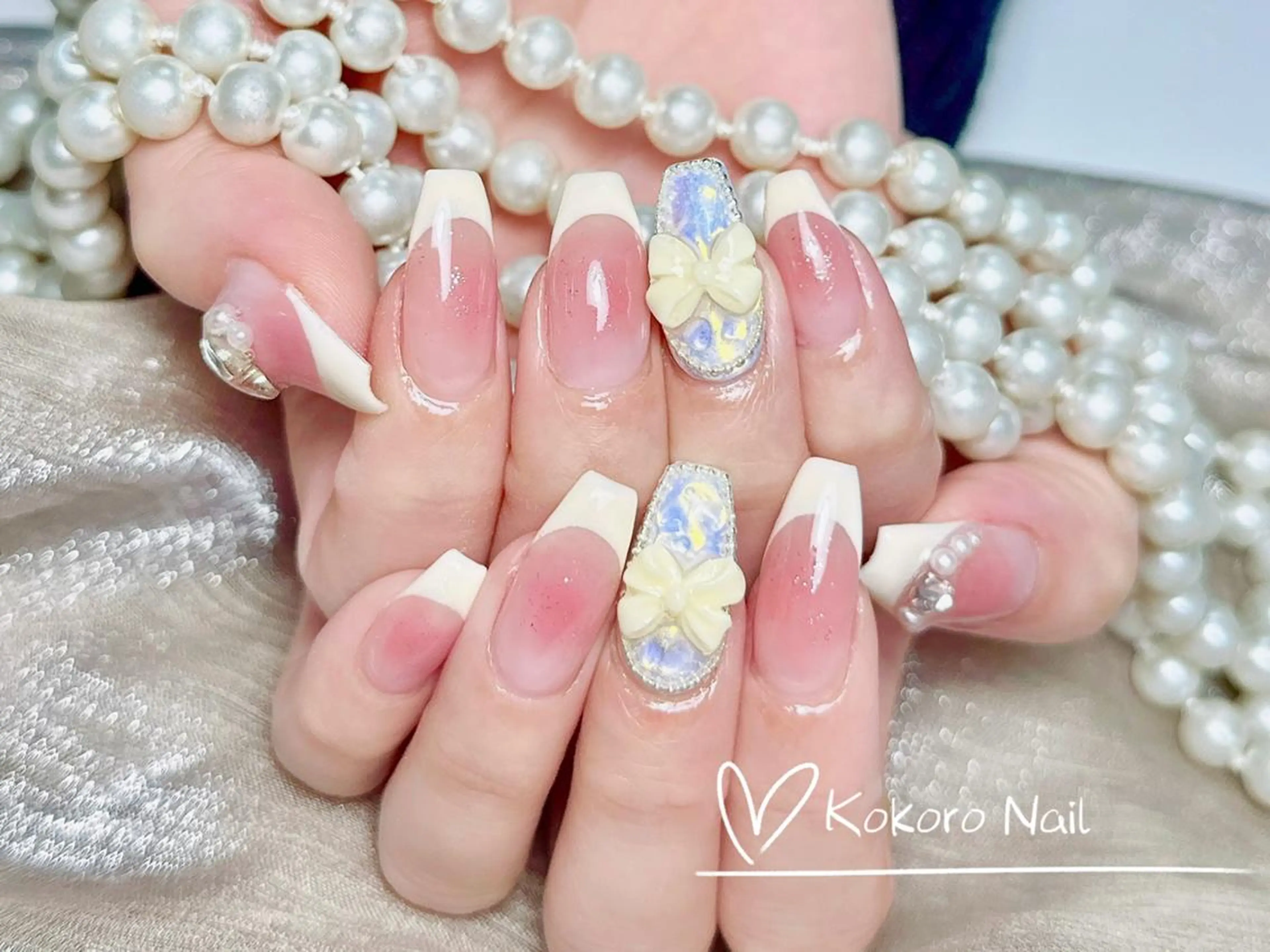 ネイル ハンドネイル ハンドケア 🎀ナナ 🎀のネイルデザイン