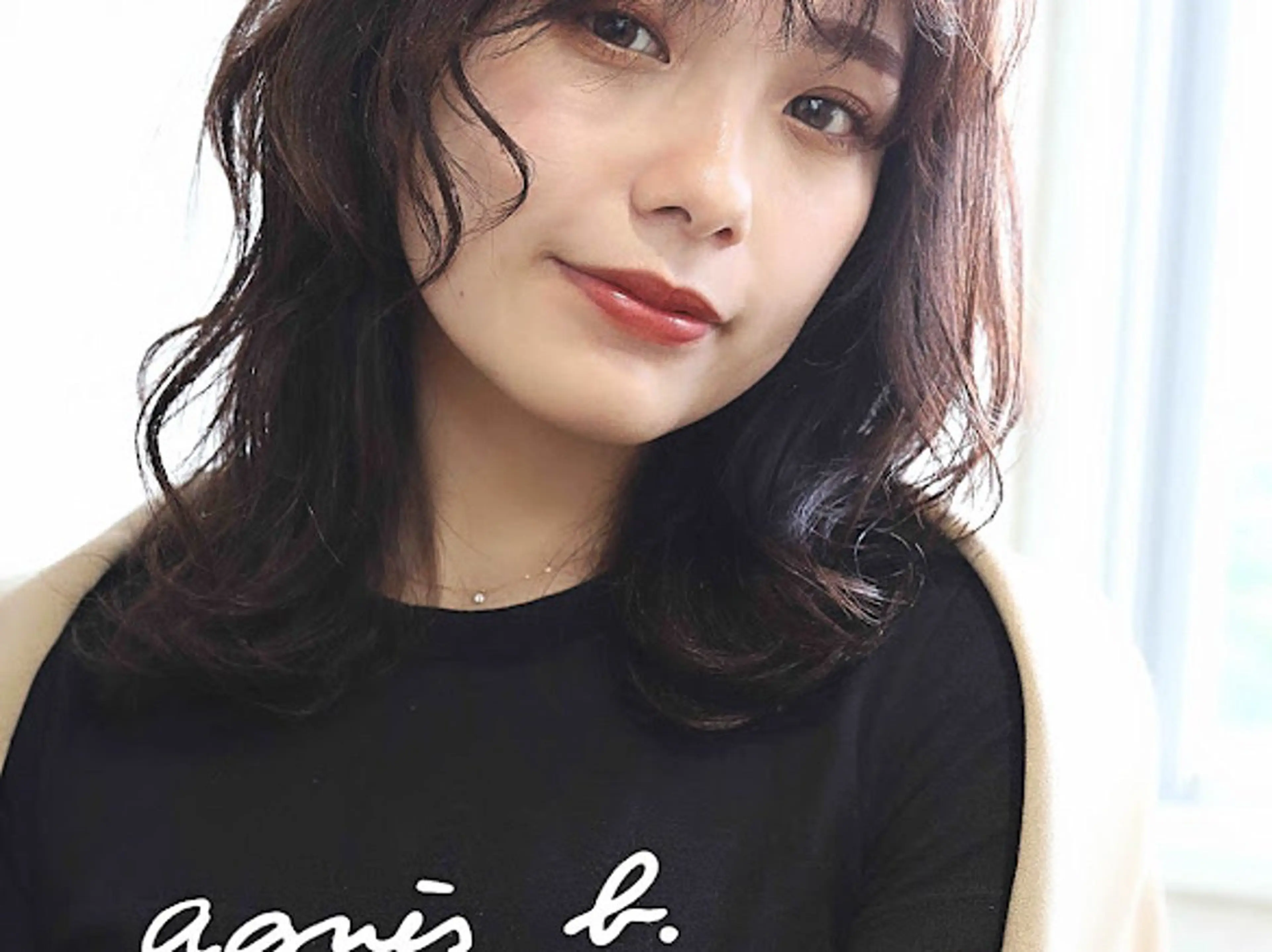 ミディアム カラー 韓国×海外レイヤー/ ISSEIのヘアスタイル