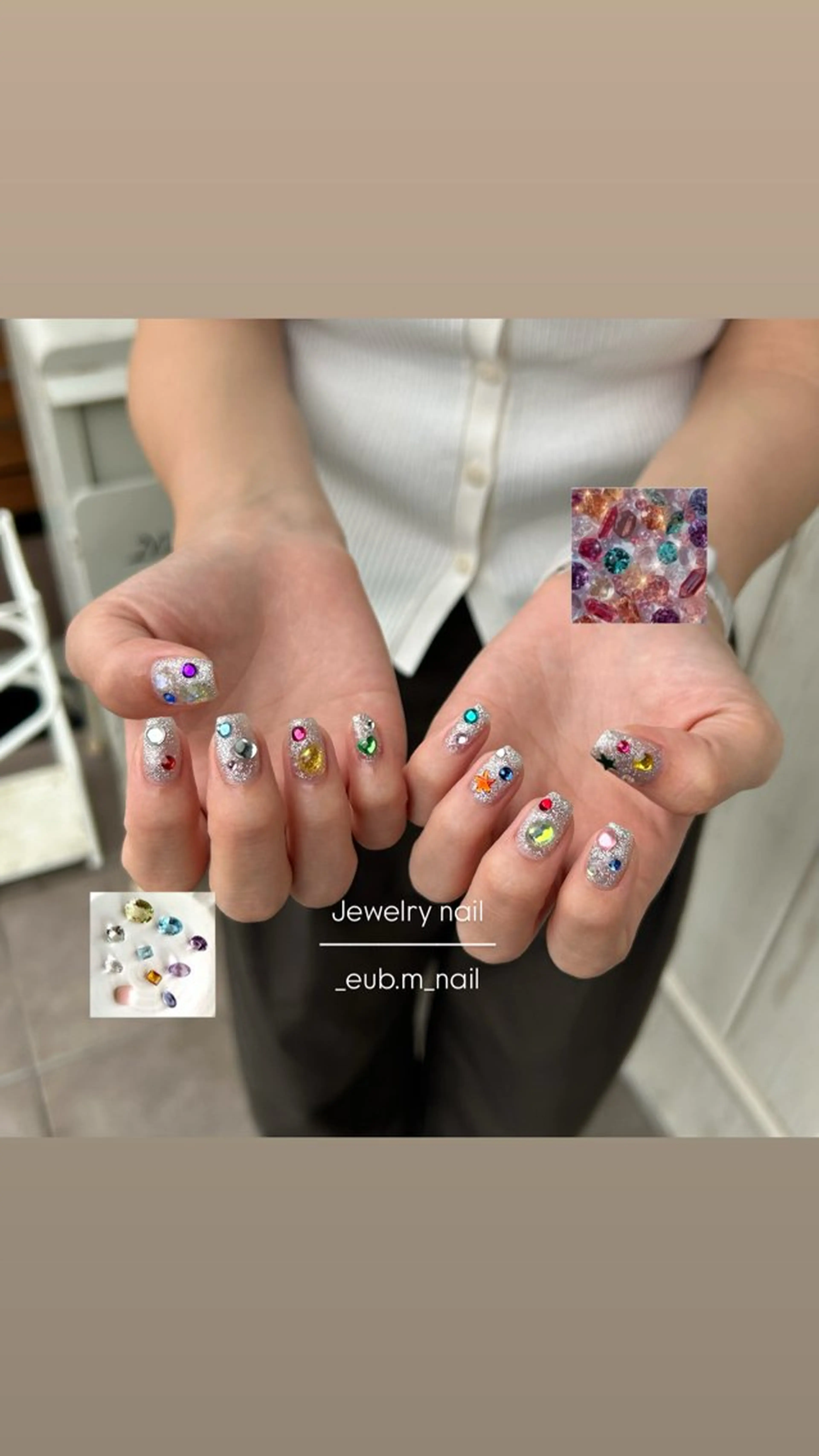 ネイル ハンドネイル 深夜ネイルサロン eub.m_nailのネイルデザイン