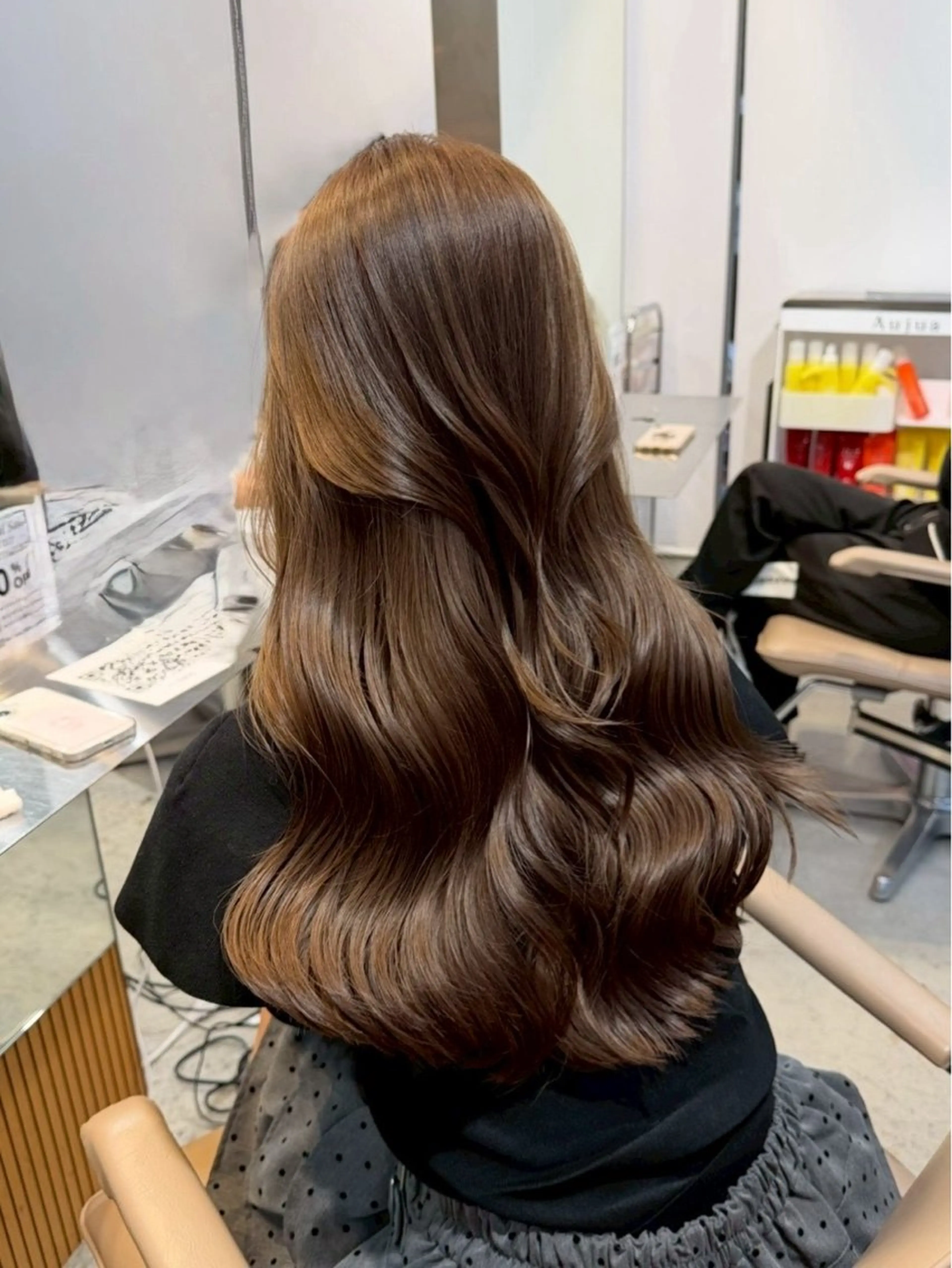 ロング カラー ヘアカラー Cinq所属・池田 伶のヘアスタイル