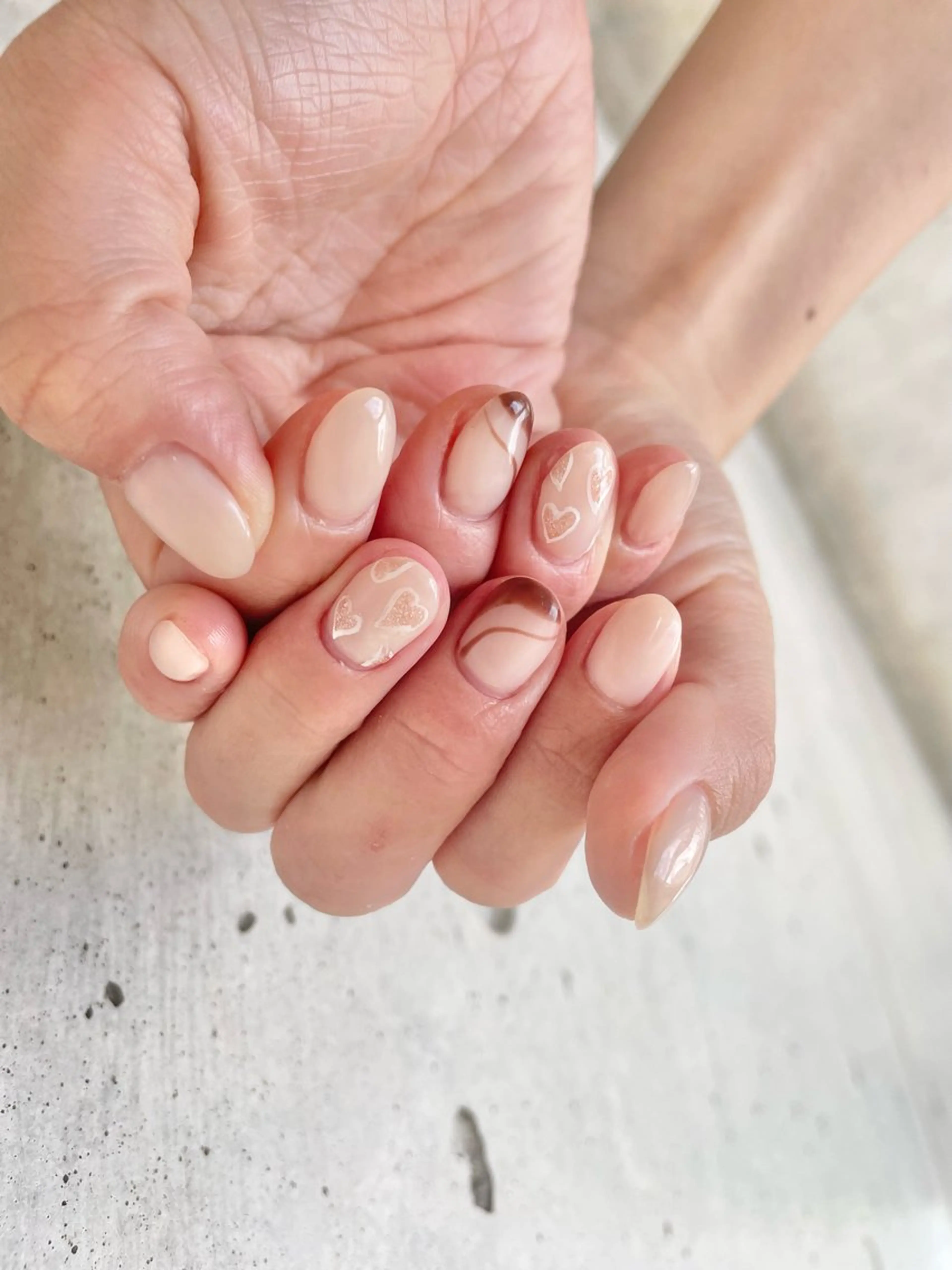 ネイル ハンドネイル Rena-ju キャサディのネイルデザイン