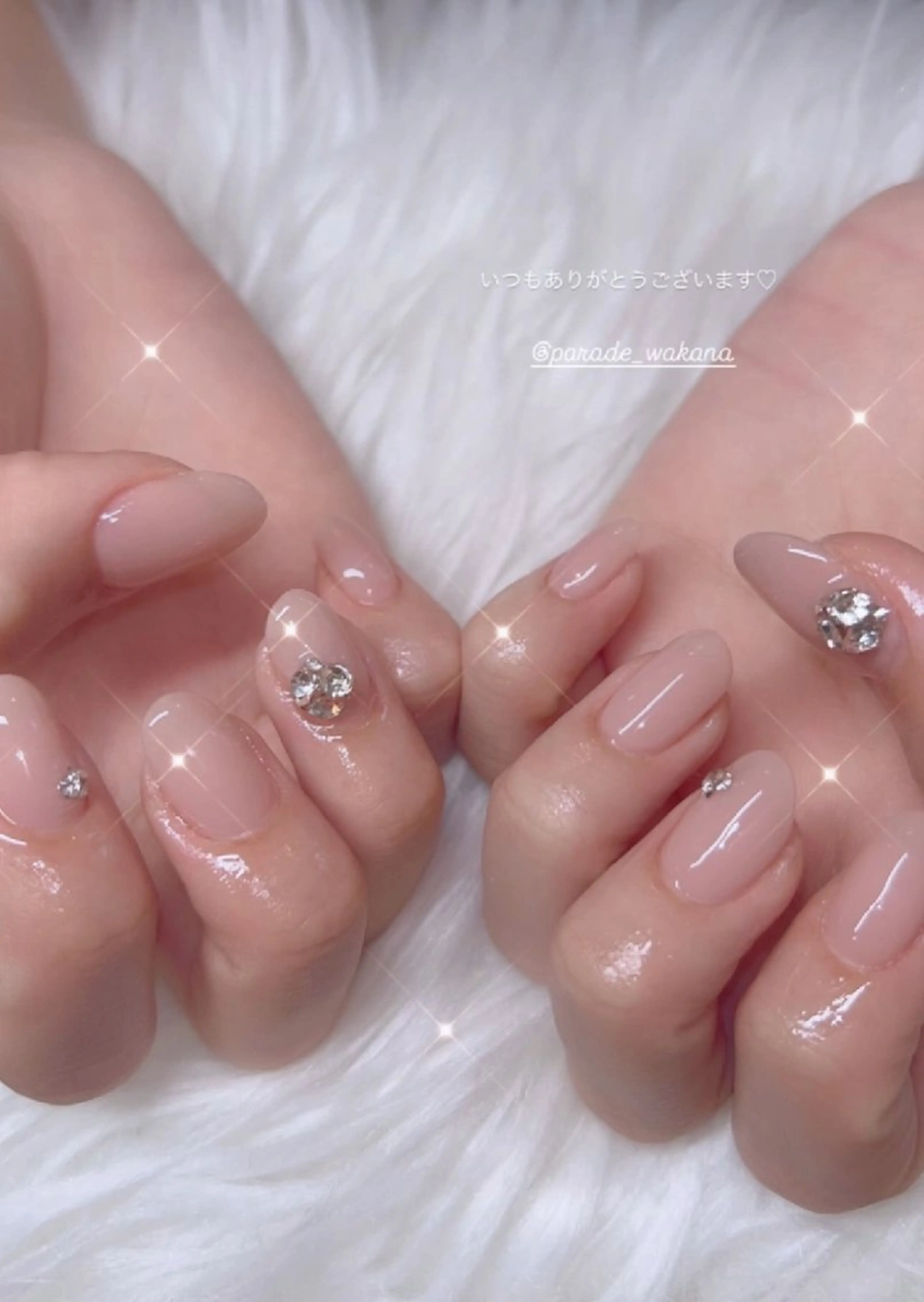 ネイル アートネイル 春ネイル ワンホンネイル ハンドネイル I LOVE ME NAIL.。.:*♡のネイルデザイン
