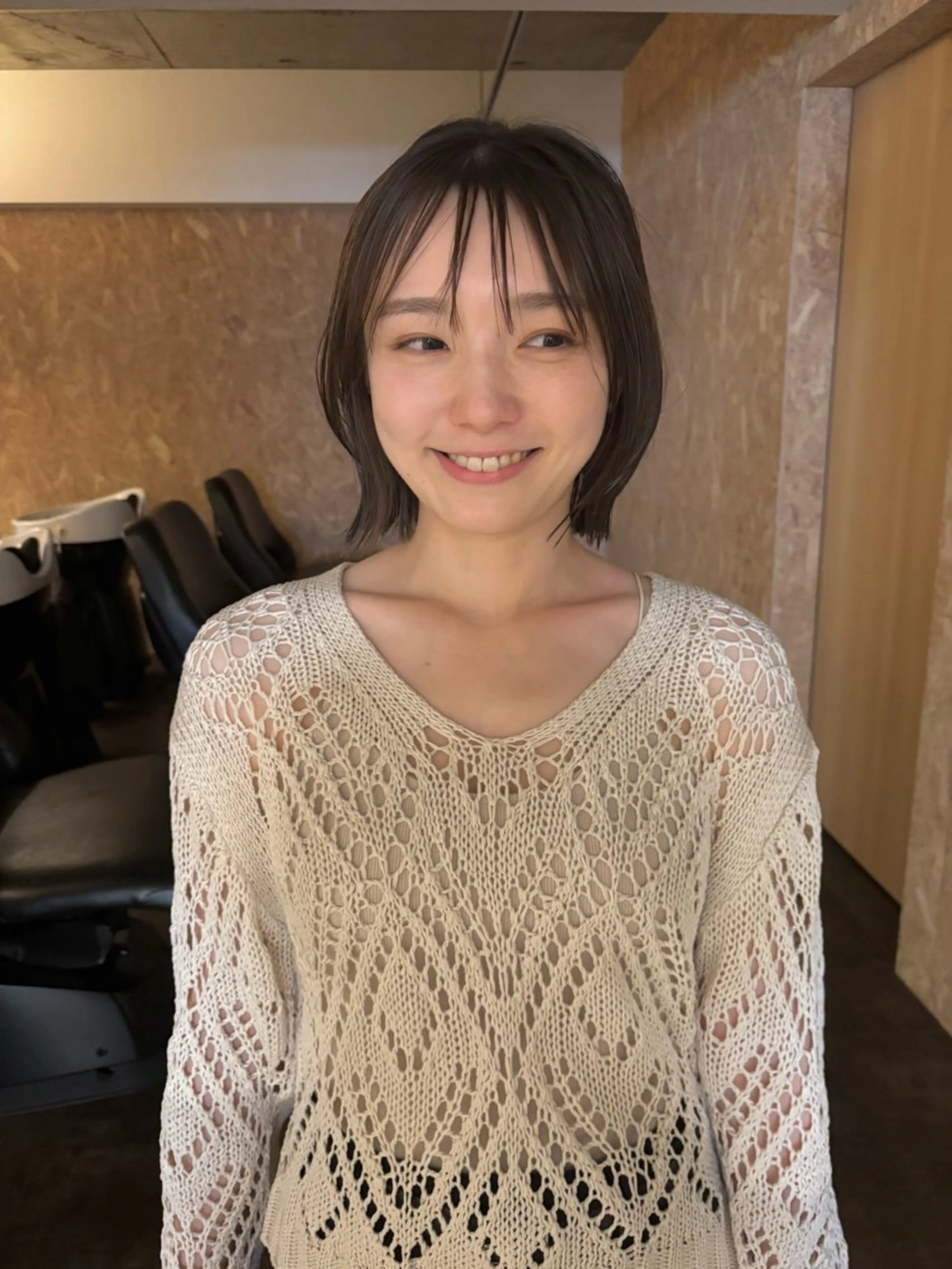 ショート カラー 落合 妙佳のヘアスタイル