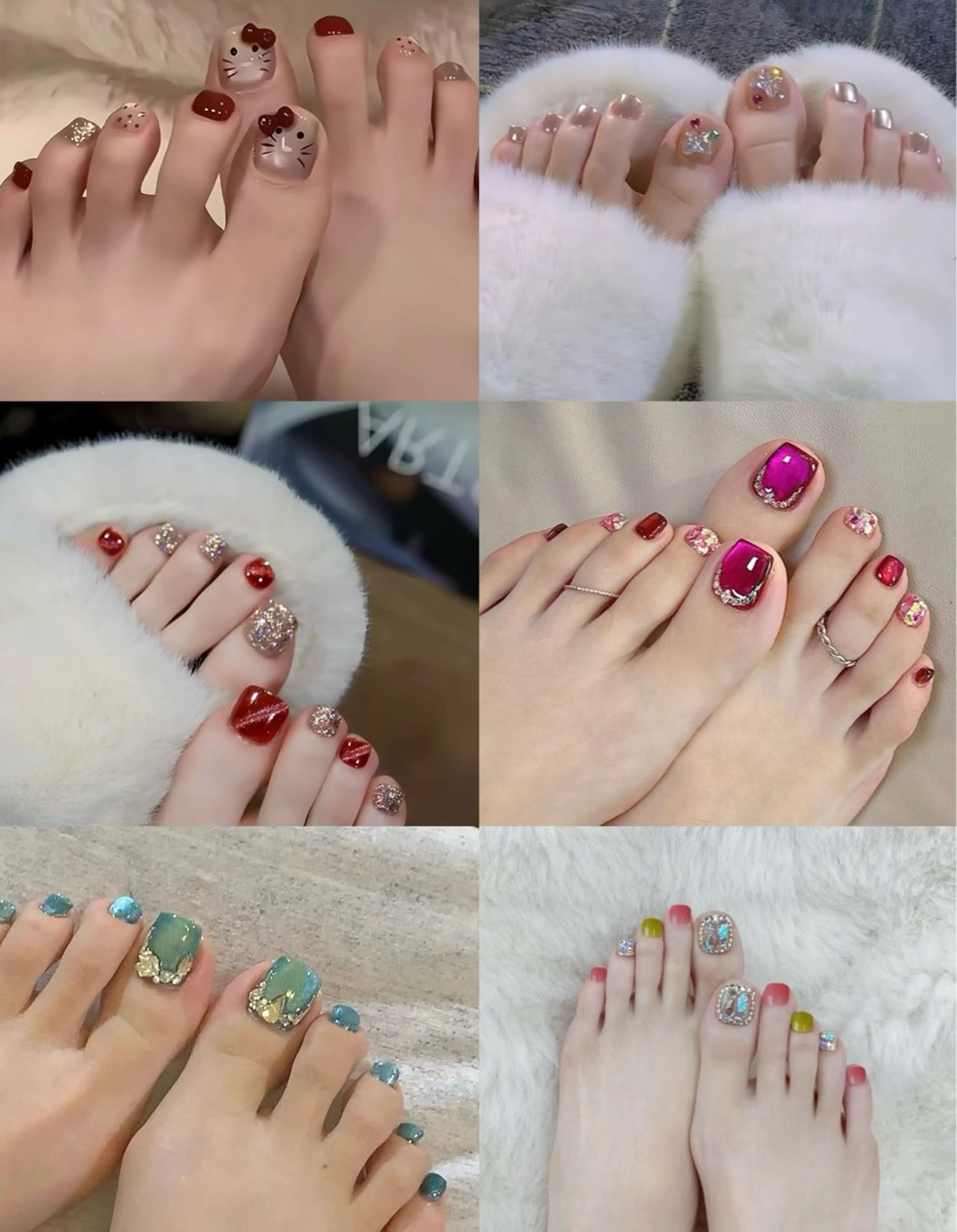 ネイル フットネイル Luvia Ginzaのネイルデザイン