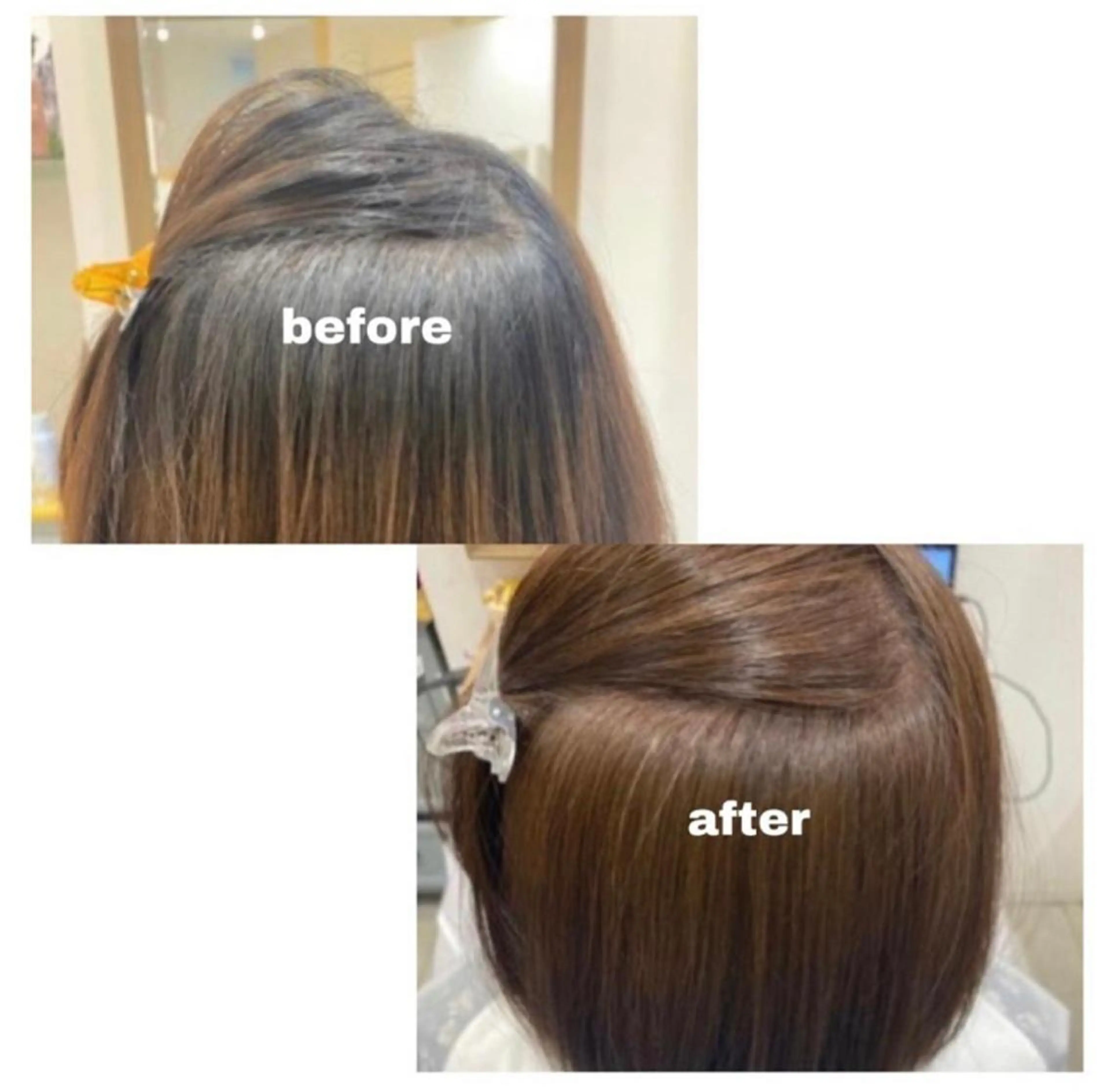 カラー ブリーチなしカラー 🥣髪質改善/はなえのヘアスタイル