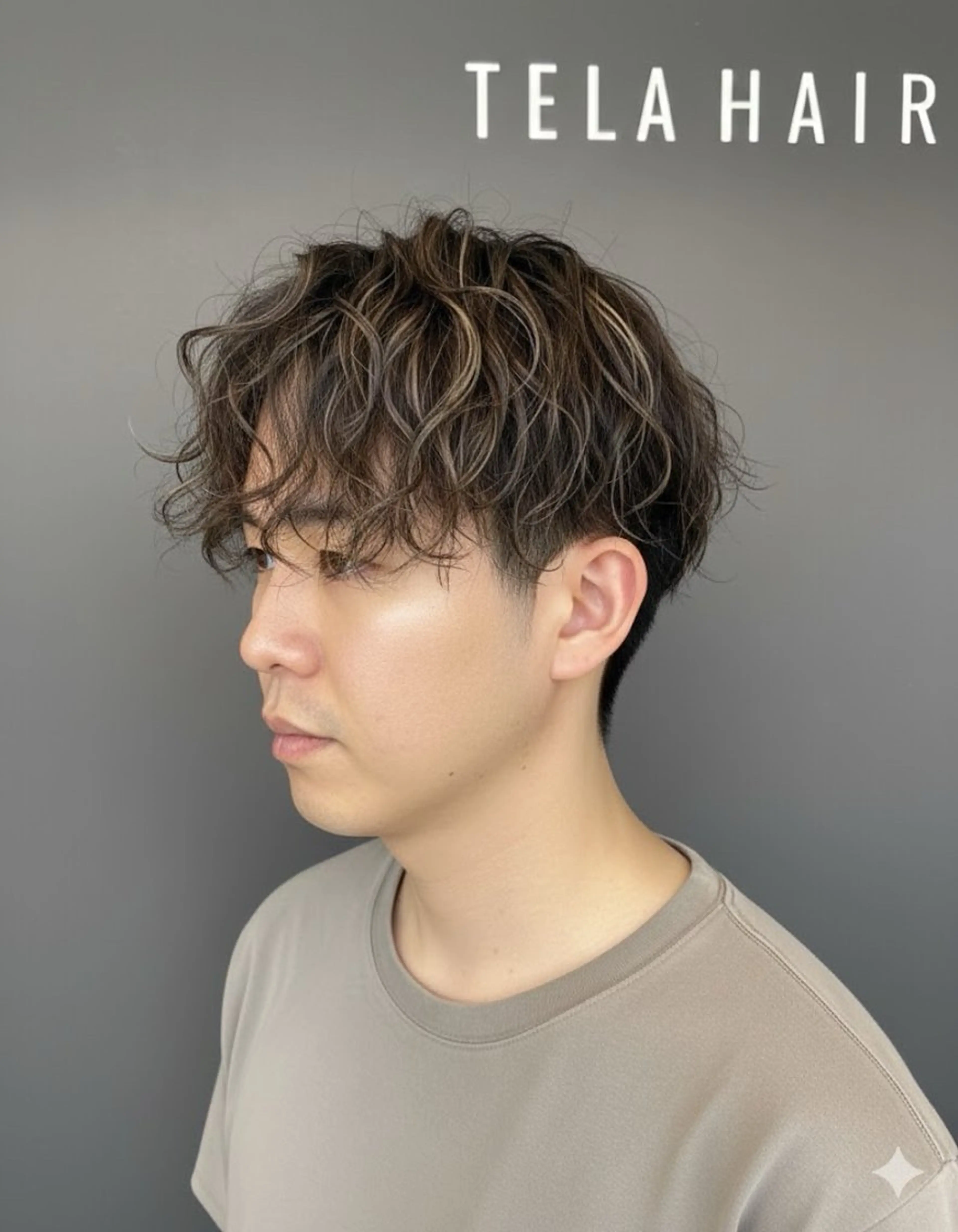 【メンズ】カット➕カラー➕ハイライト➕ツイストパーマorツイストスパイラルパーマ✨✨の写真