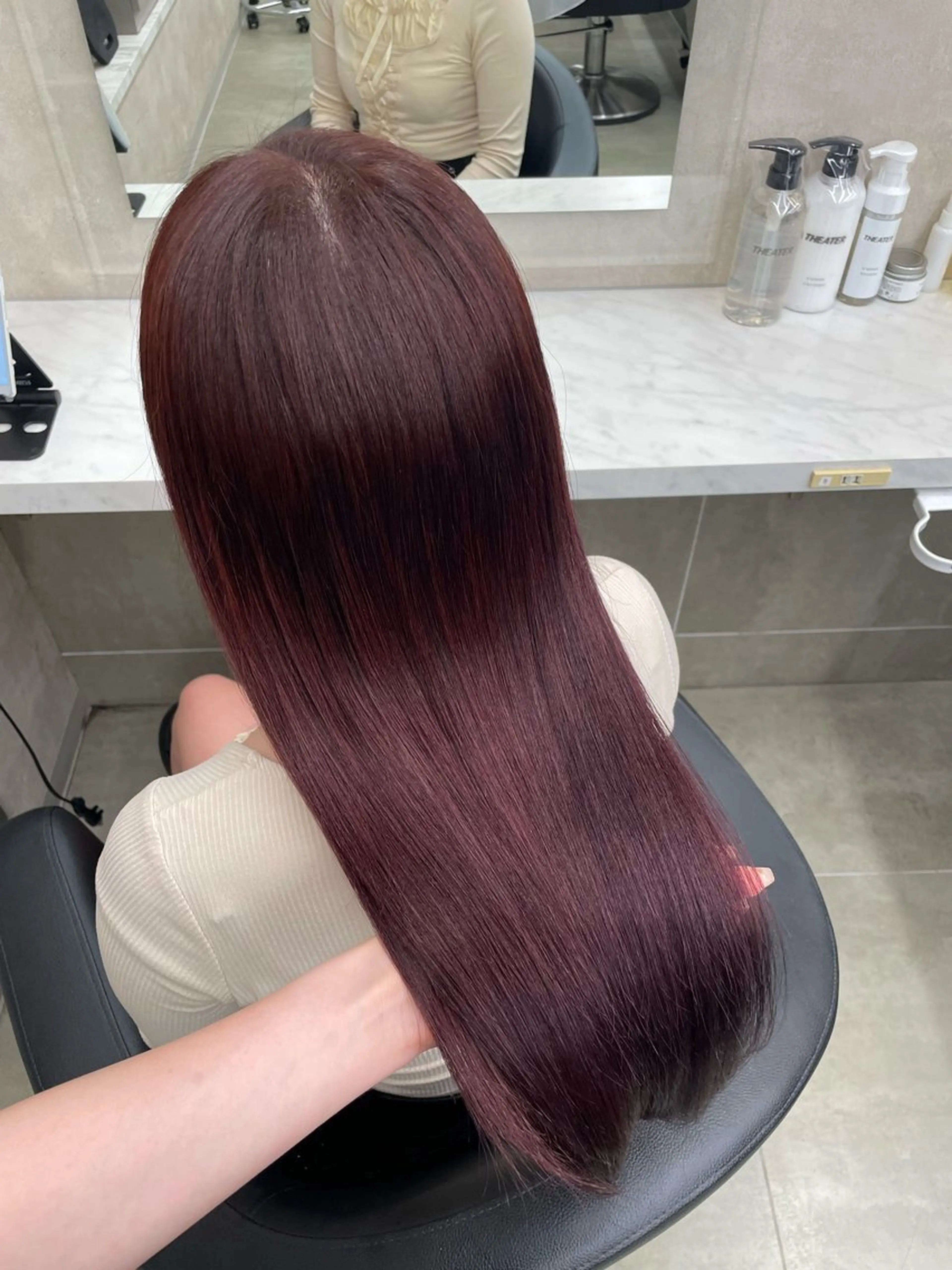 ロング カラー 🎀暖色/ラベンダー /paru🤍のヘアスタイル