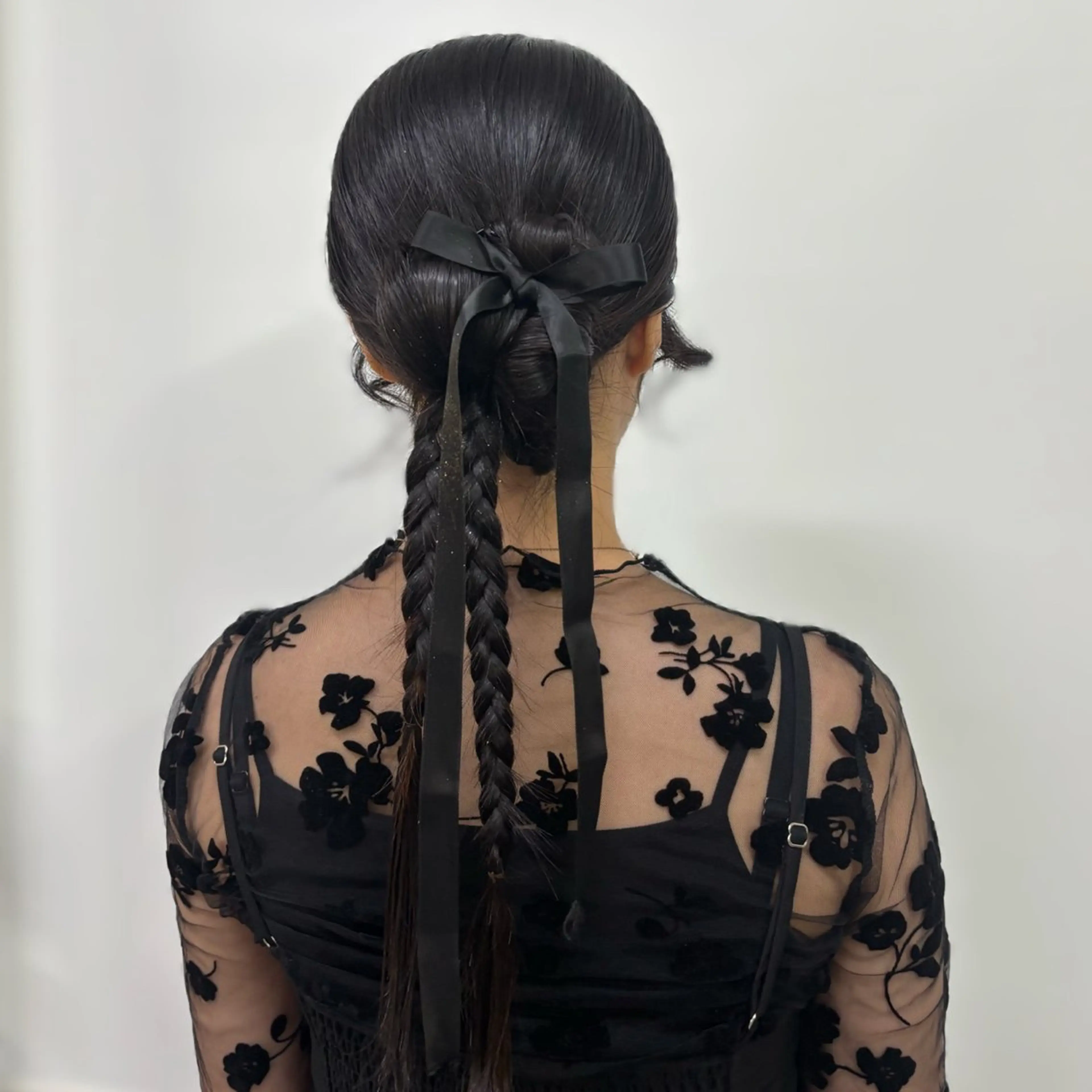 ロング ヘアセット さくら 🌸エクステのヘアスタイル